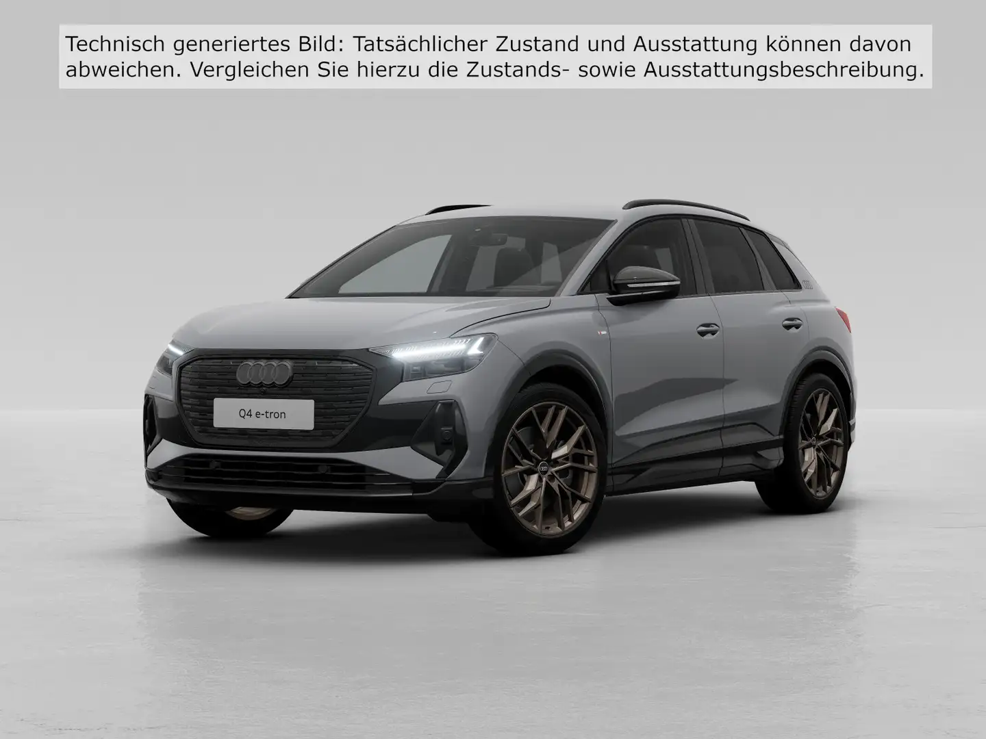 Audi Q4 e-tron 45 quattro Gris - 2