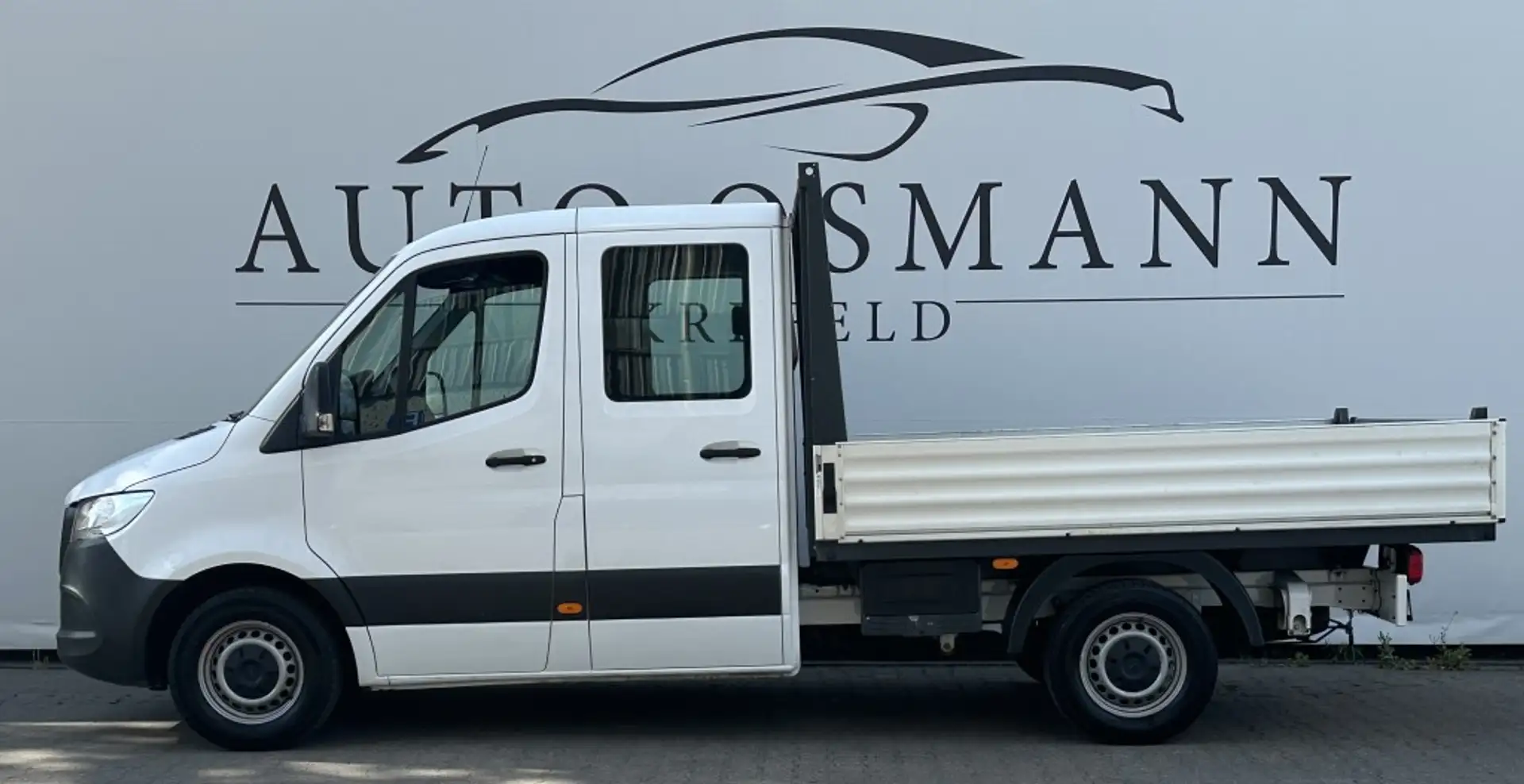 Mercedes-Benz Sprinter 315 CDI RWD DoKa Pritsche  Navi Klima . Weiß - 2