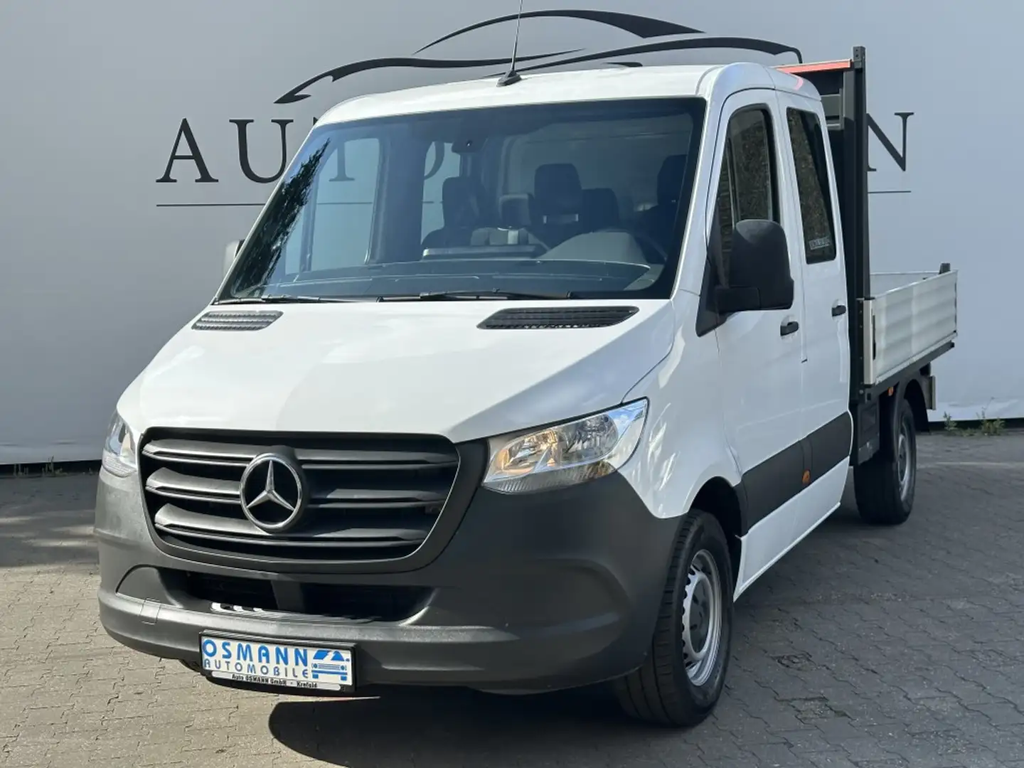 Mercedes-Benz Sprinter 315 CDI RWD DoKa Pritsche  Navi Klima . Weiß - 1