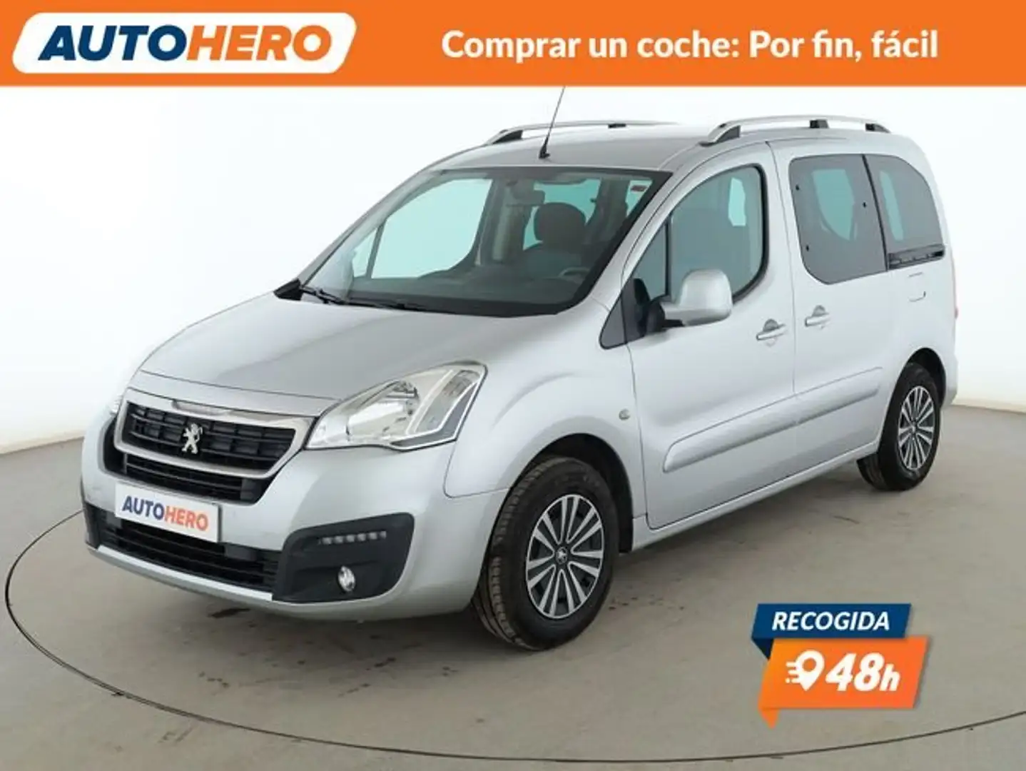 Peugeot Partner 1.6 Blue-HDi Active Gris - 1