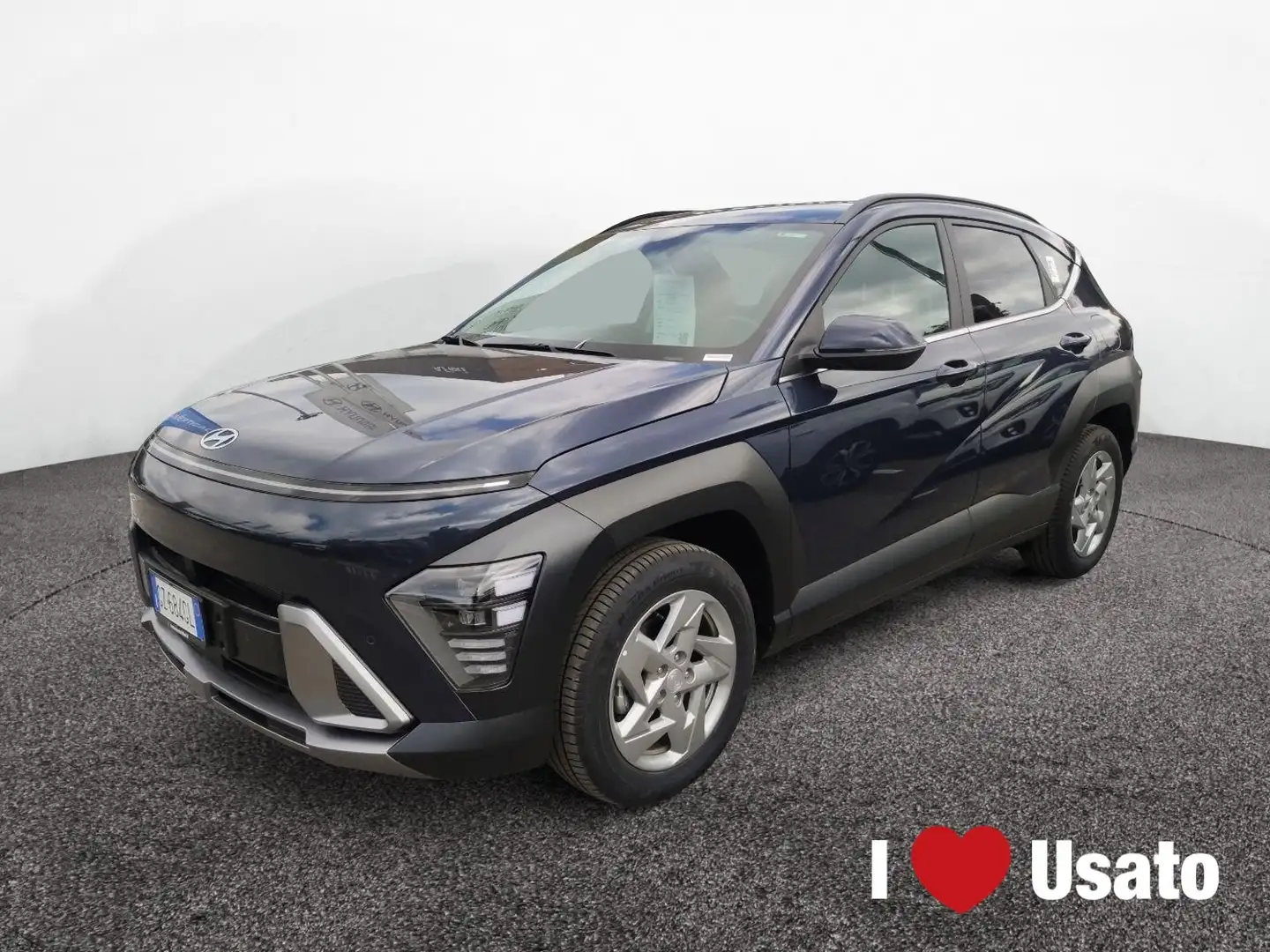 Hyundai KONA II 2023 1.0 t-gdi 48V XLine Plus 2wd 100cv mt Blu/Azzurro - 1