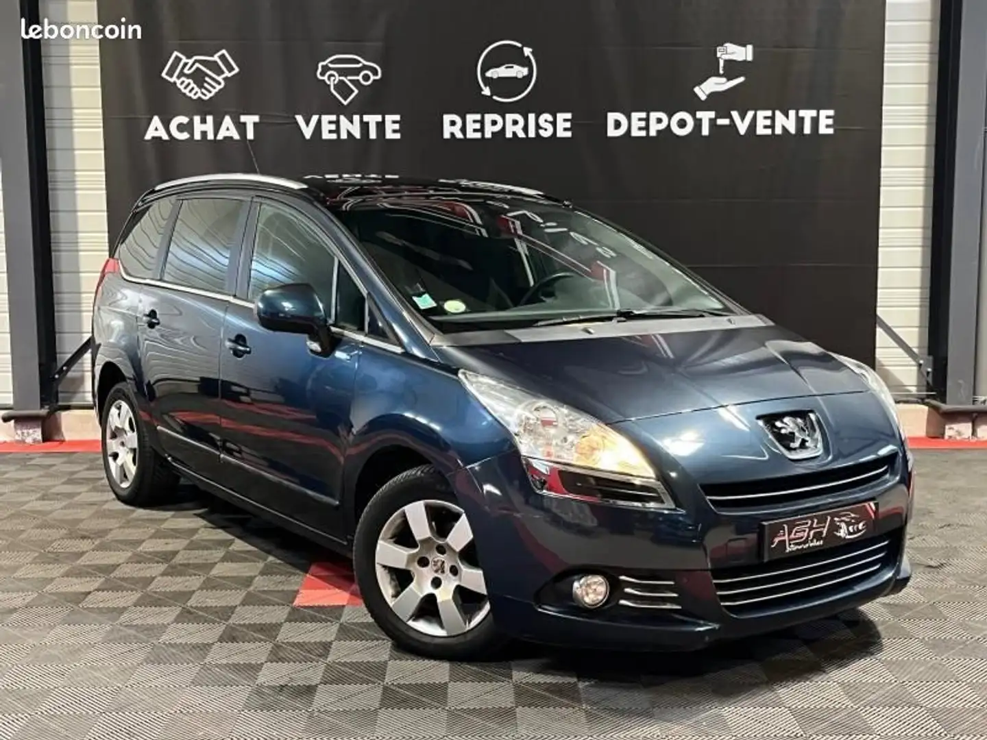 Peugeot 5008 1.6 HDi 115ch FAP Active Bleu - 2