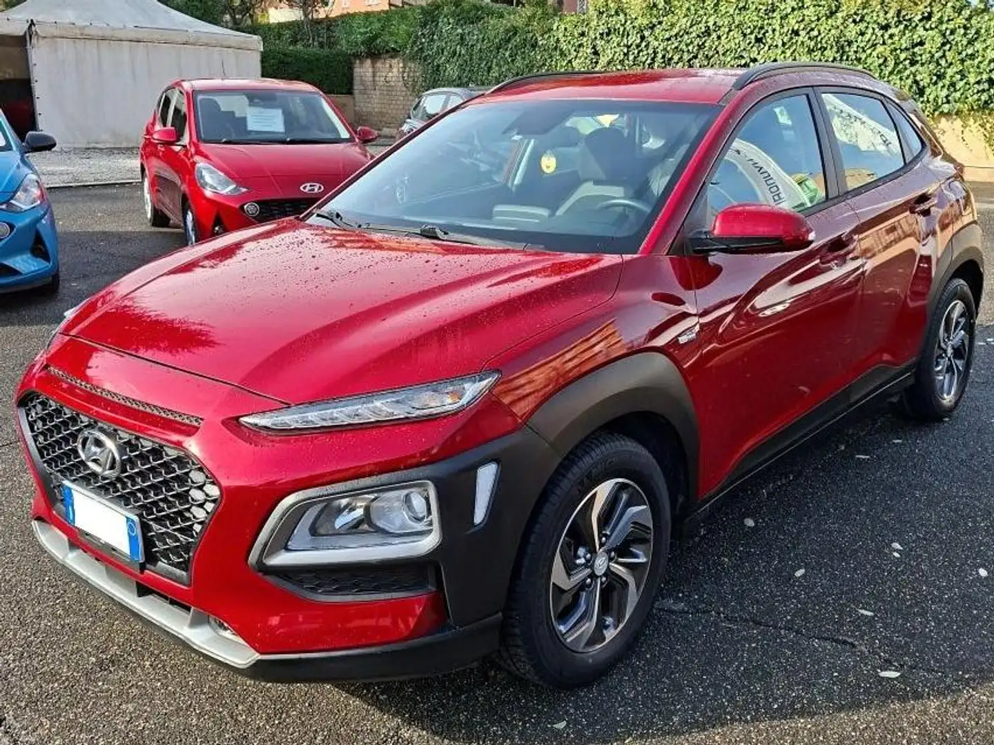 Hyundai KONA Kona I 2017 1.6 hev Xtech fca 2wd dct Rosso - 1