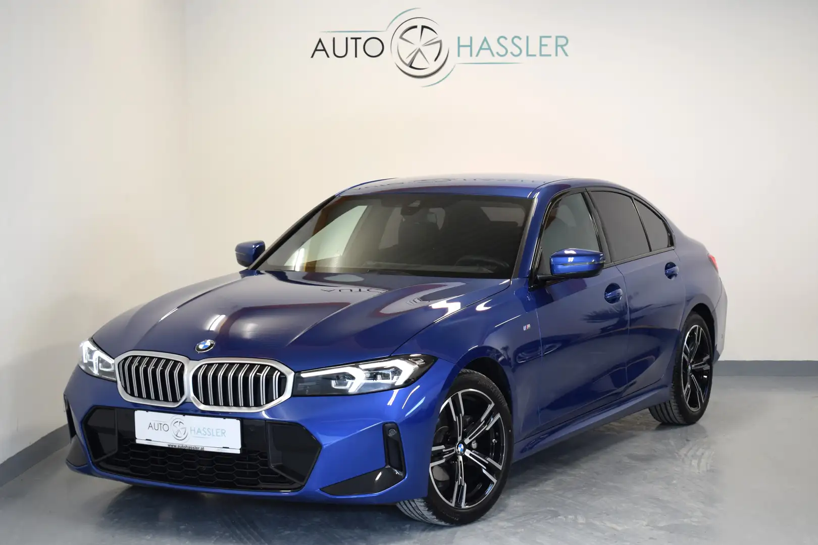 BMW 318 d Aut. M Sport Blau - 1