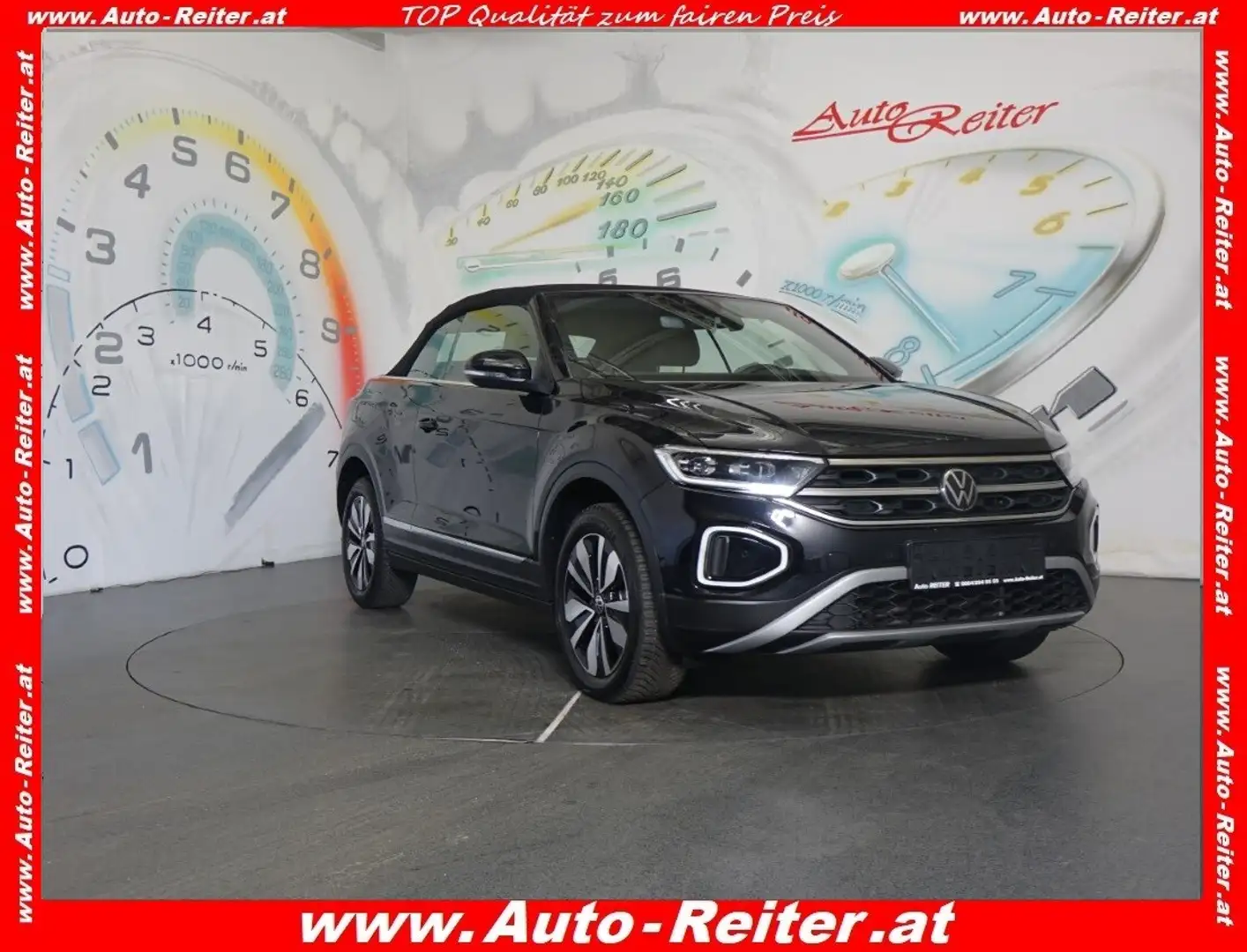 Volkswagen T-Roc Cabrio 1,0 TSI Style *ACC, NAVI, LED* Schwarz - 1