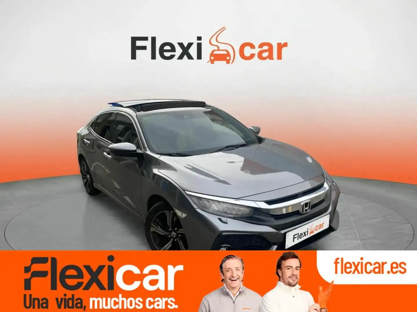 Honda Civic 1.5 VTEC Turbo Prestige CVT Gris - 1