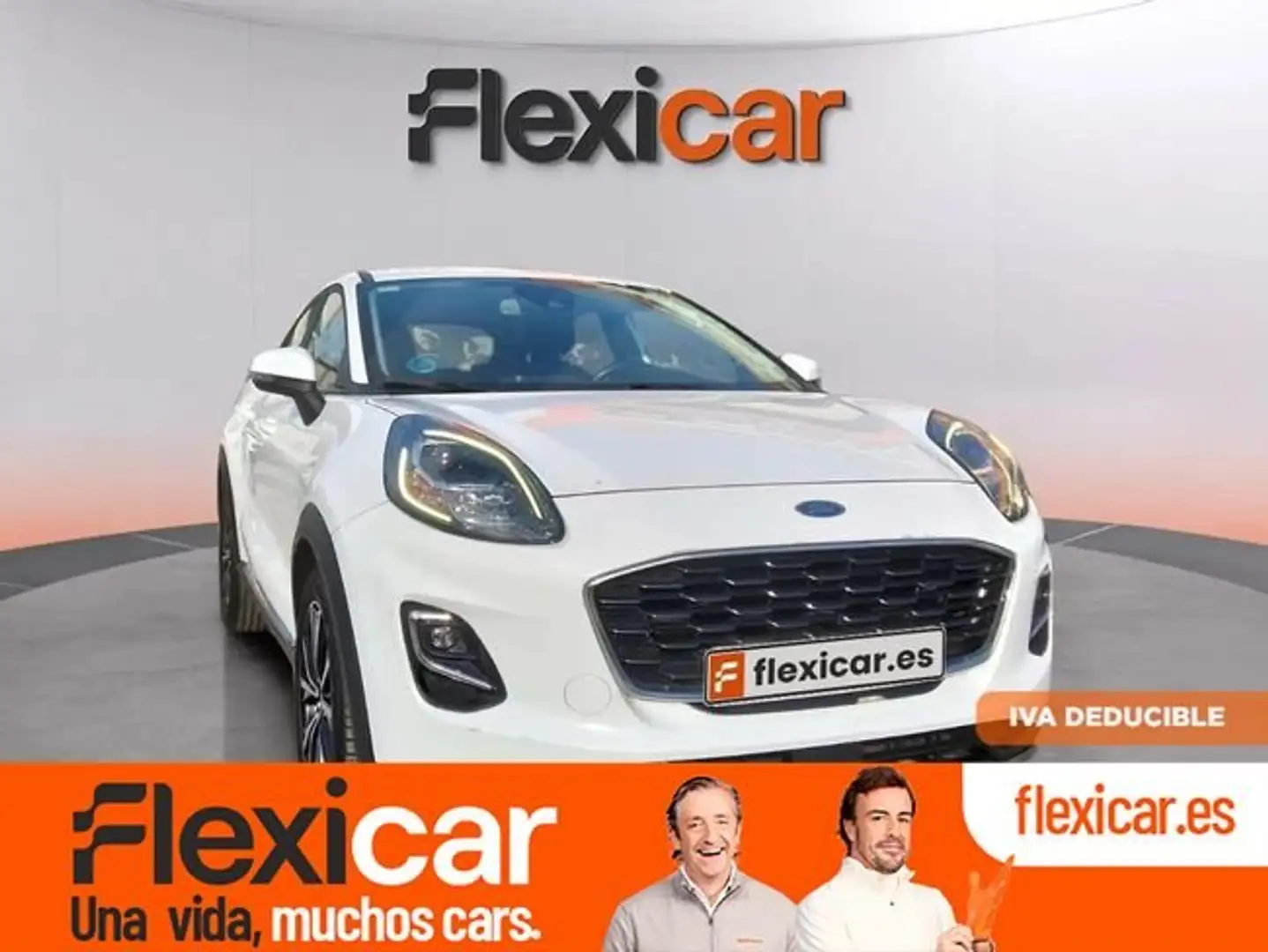 Ford Puma 1.0 EcoBoost Titanium Aut. 125 Blanc - 1