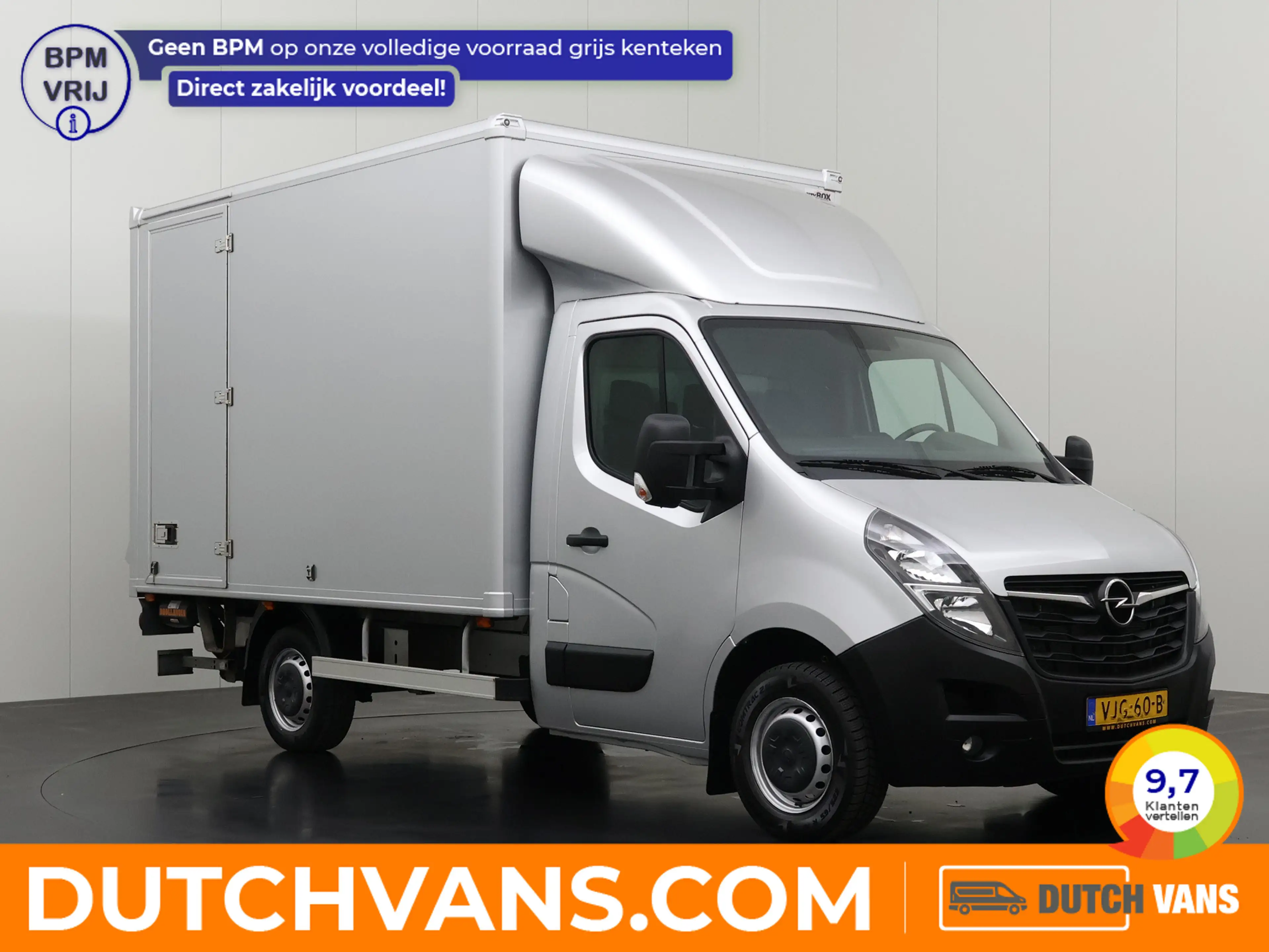 Opel Movano 2.3Turbo 135PK Bakwagen+Laadklep | Dakspoiler | Zi