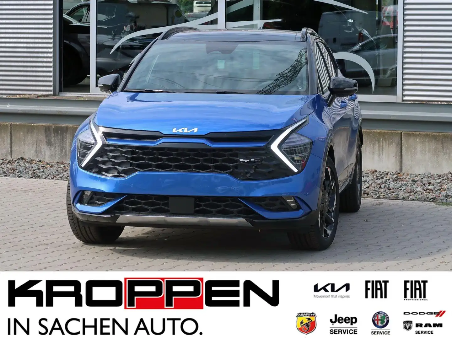 Kia Sportage GT-Line AWD DCT Sound Pan.-GD Drive-Wise Bleu - 1