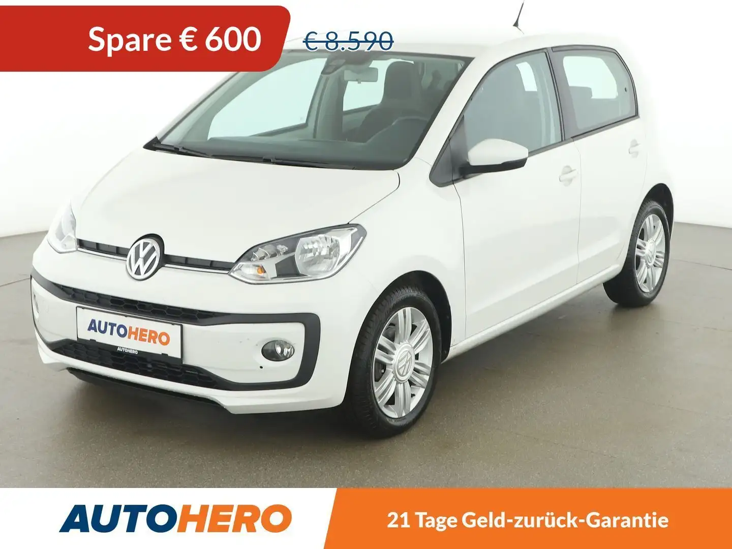 Volkswagen up! 1.0 Highline BlueMotion Weiß - 1