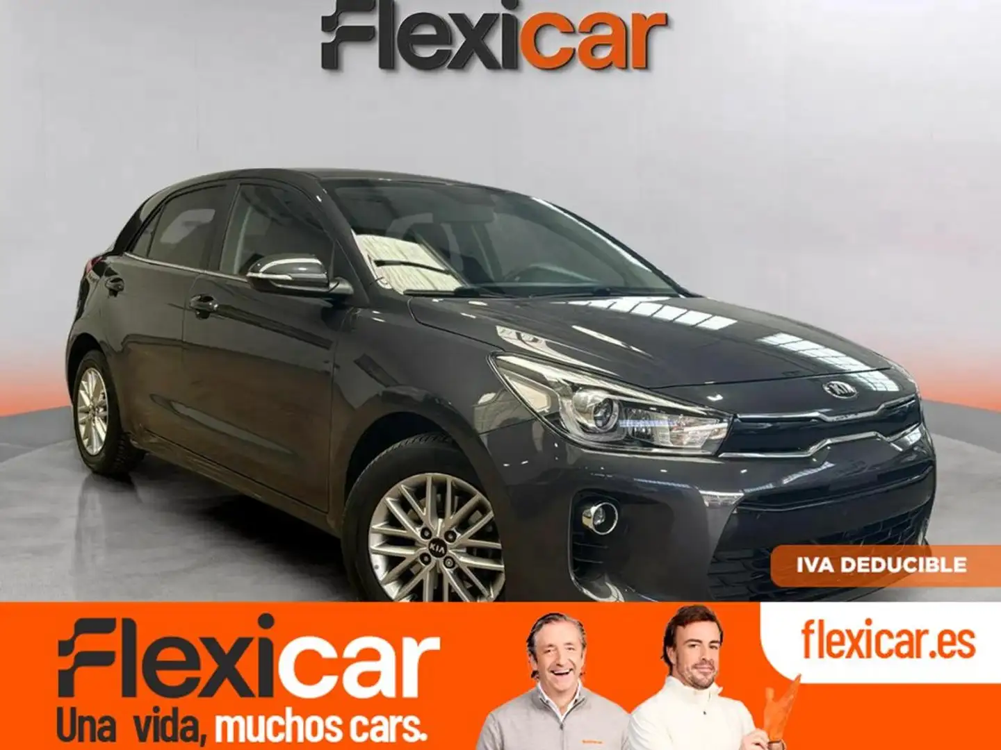 Kia Rio 1.0 T-GDi 74kW (100CV) Business Gris - 1