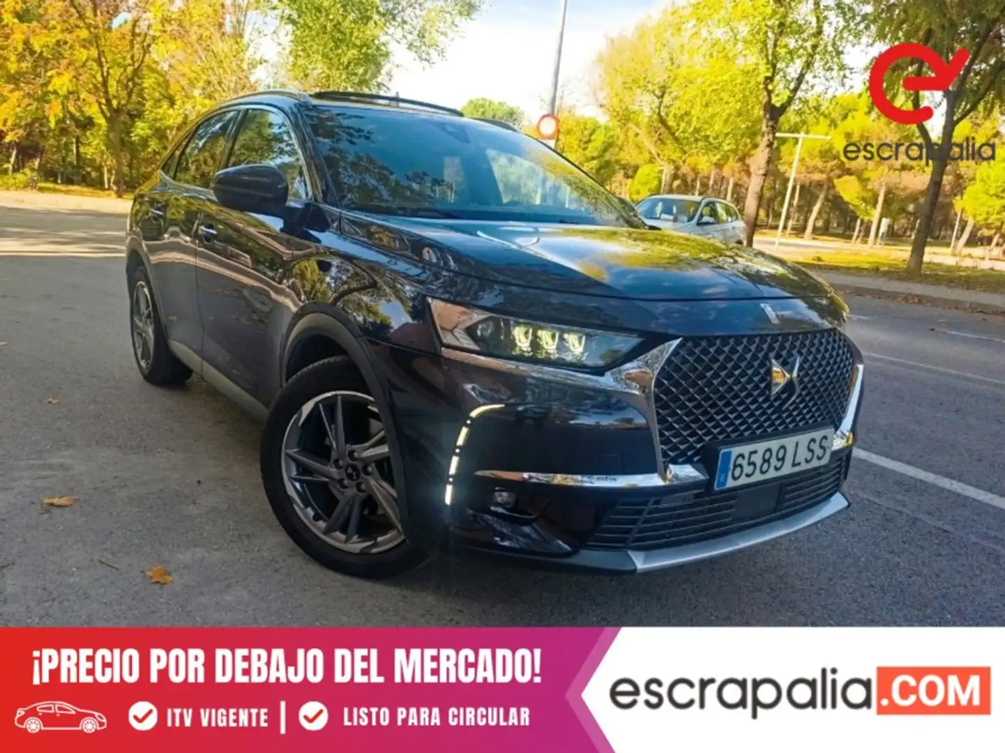 DS Automobiles DS 7 Crossback 1.6 E-Tense 300 Rivoli Auto 4WD Negro - 1