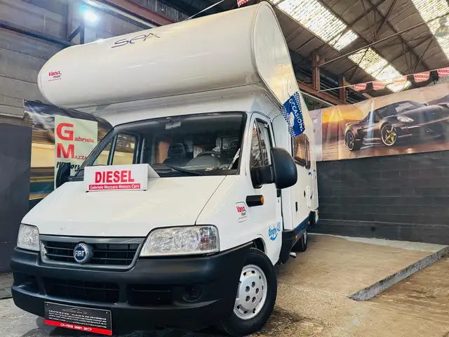 Fiat Ducato 2.8JTD SEA M100 - 6 Places - Caméra - Panneaux