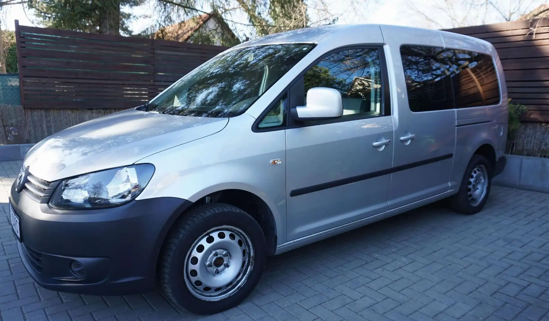 Volkswagen Caddy Maxi Automatik 2 Schiebet Standhz Klima Sc Grau - 2