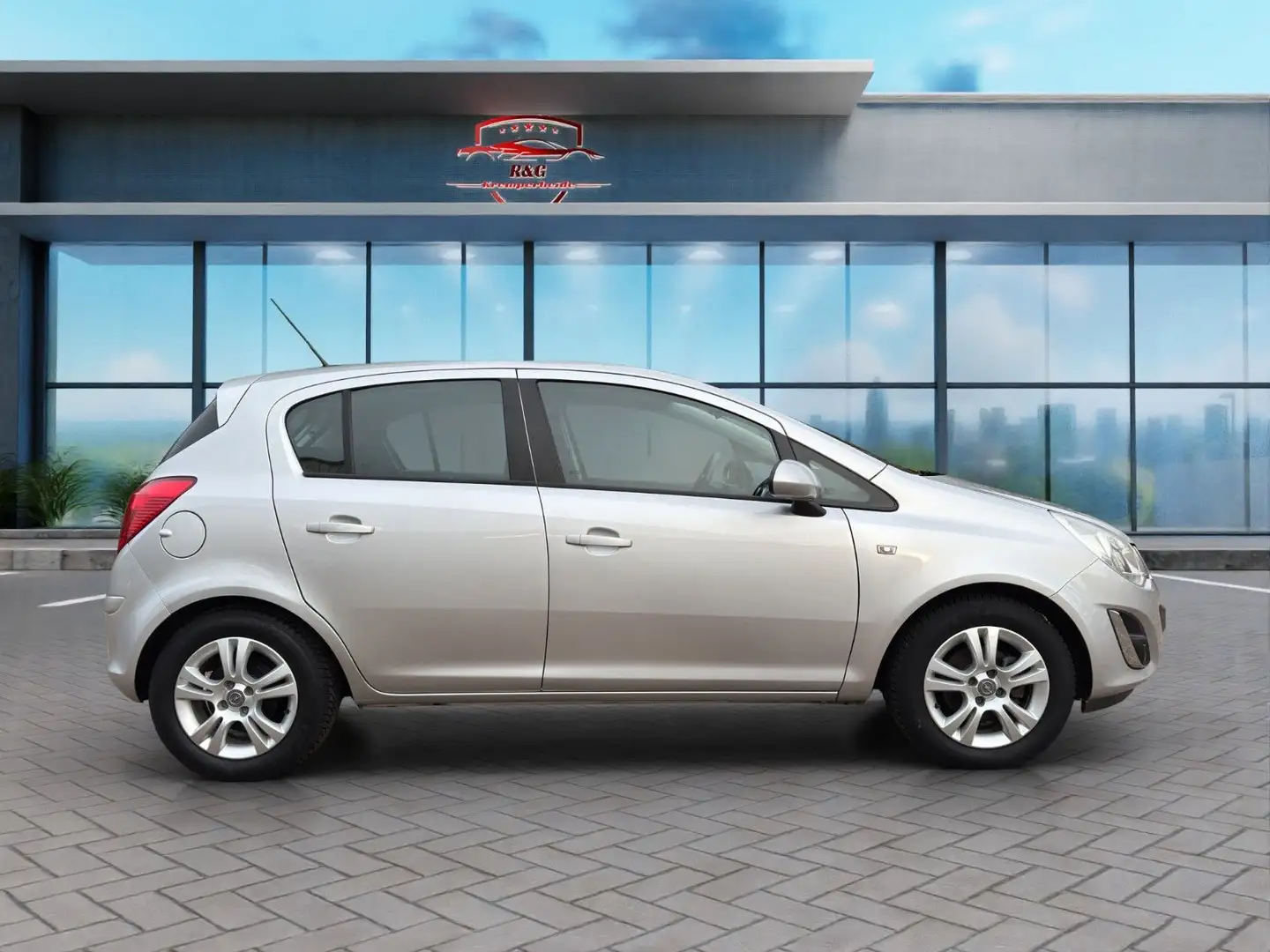 Opel Corsa D Satellite (Tüv und Service Neu) Silber - 2