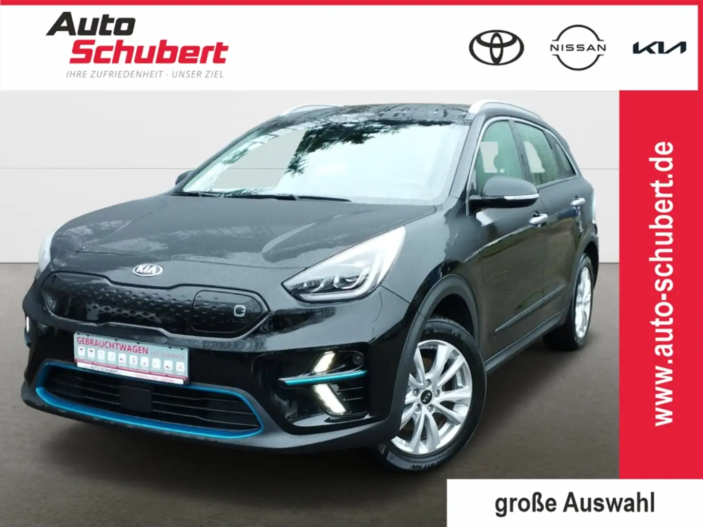 Kia Niro EV VISION 3PH Navi digitales Cockpit LED ACC Apple Schwarz - 1