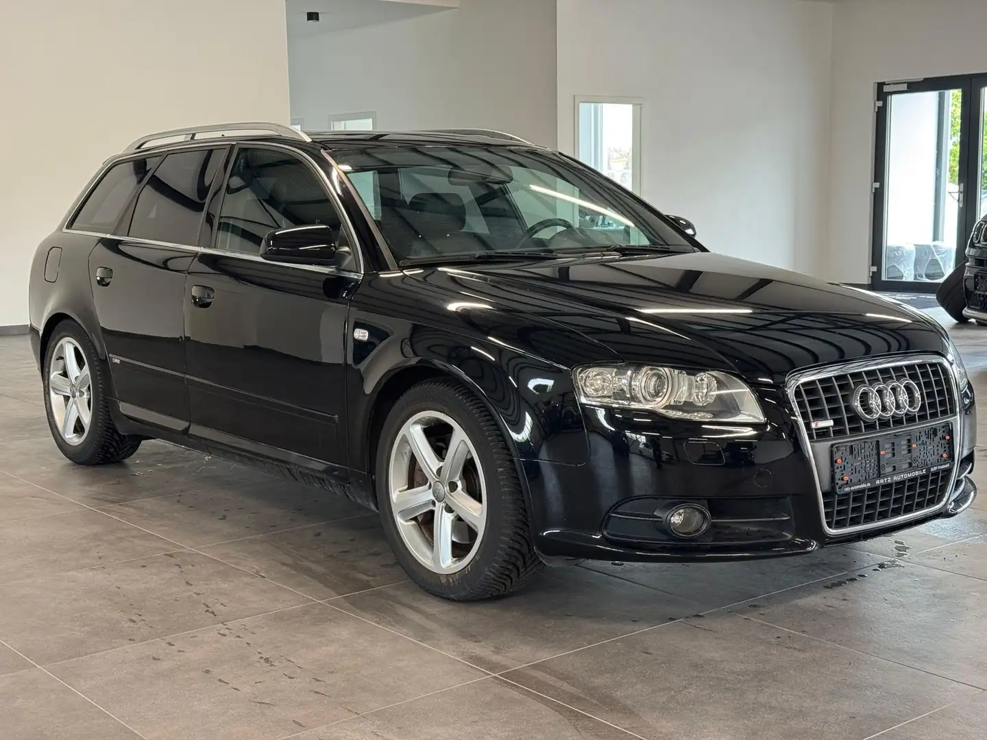 Audi A4 2.7TDI 3XS-line NAV+PANO+XENON+TEMP+PDC+KLIMA Schwarz - 1