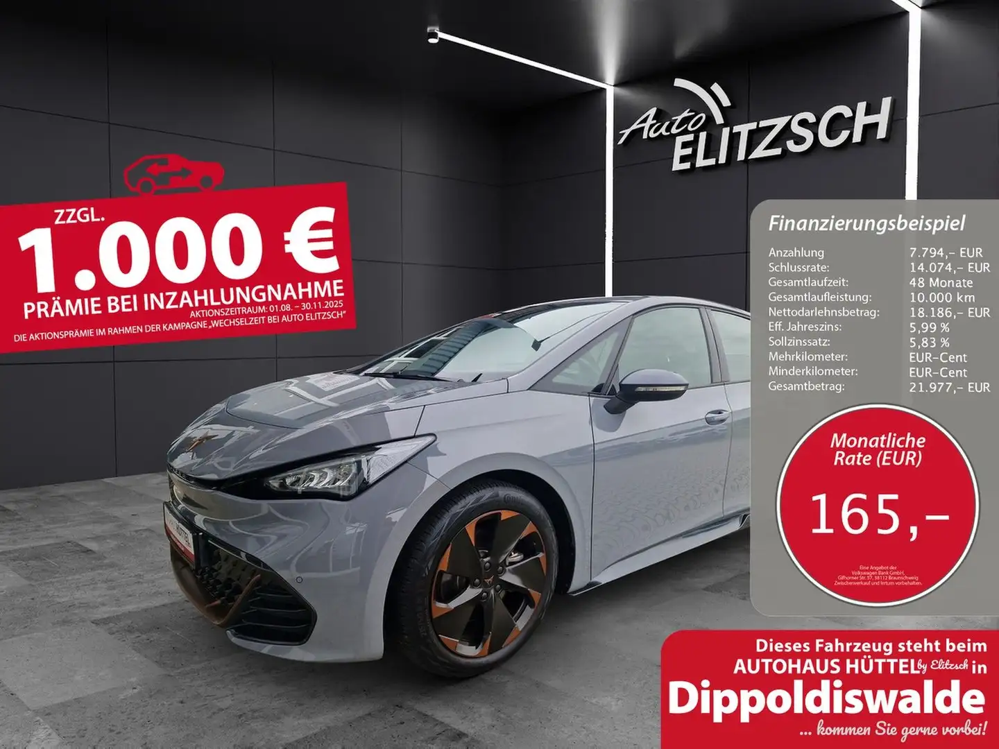 CUPRA Born 150 kW DSG ACC KAMERA LED - 1