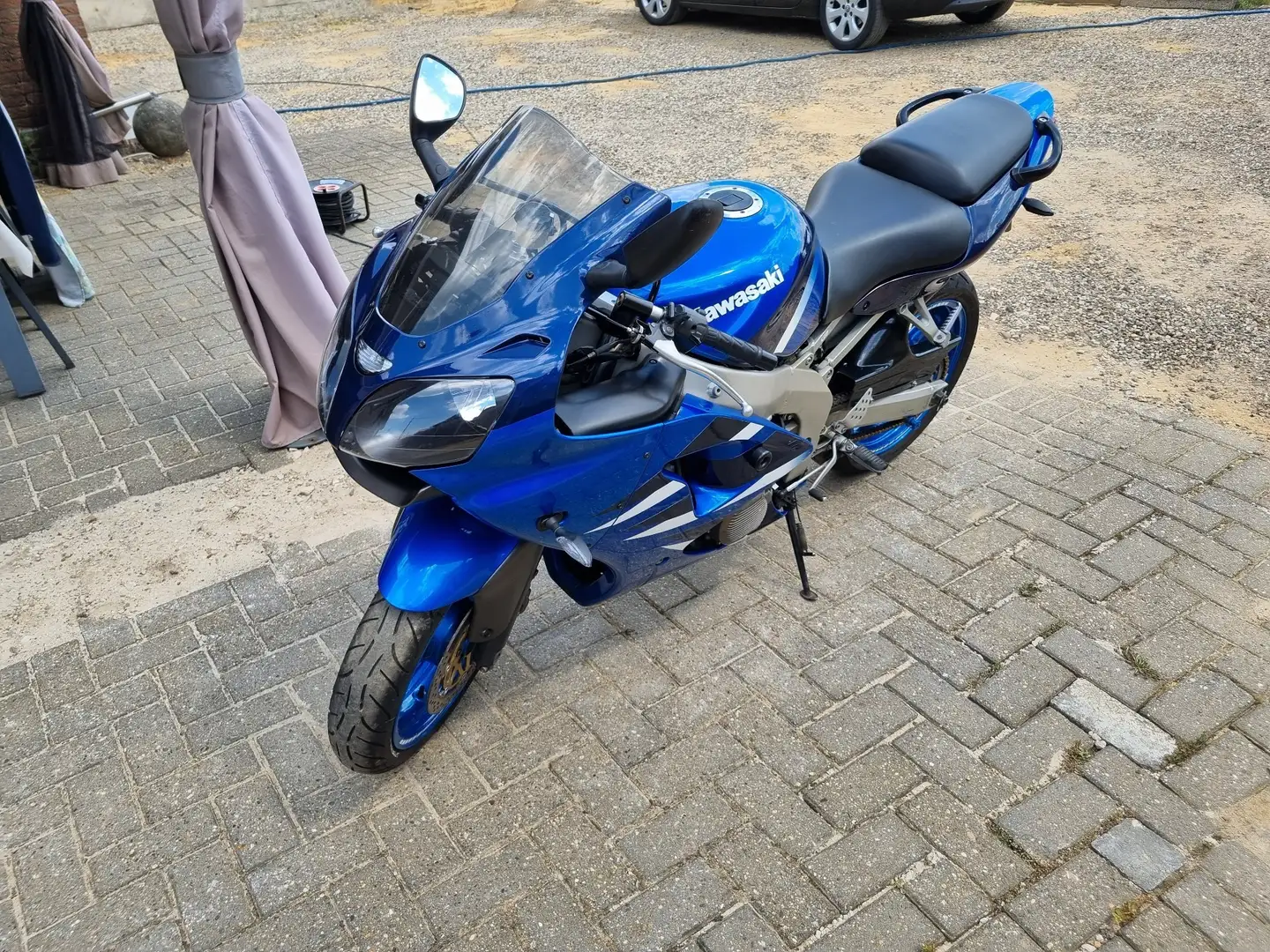Kawasaki Ninja ZX-6R Bleu - 1