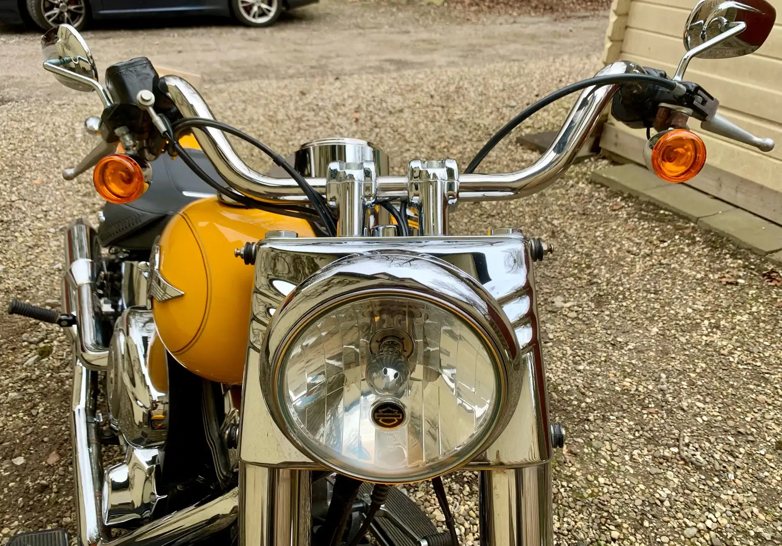 Harley-Davidson Fat Boy Жовтий - 2