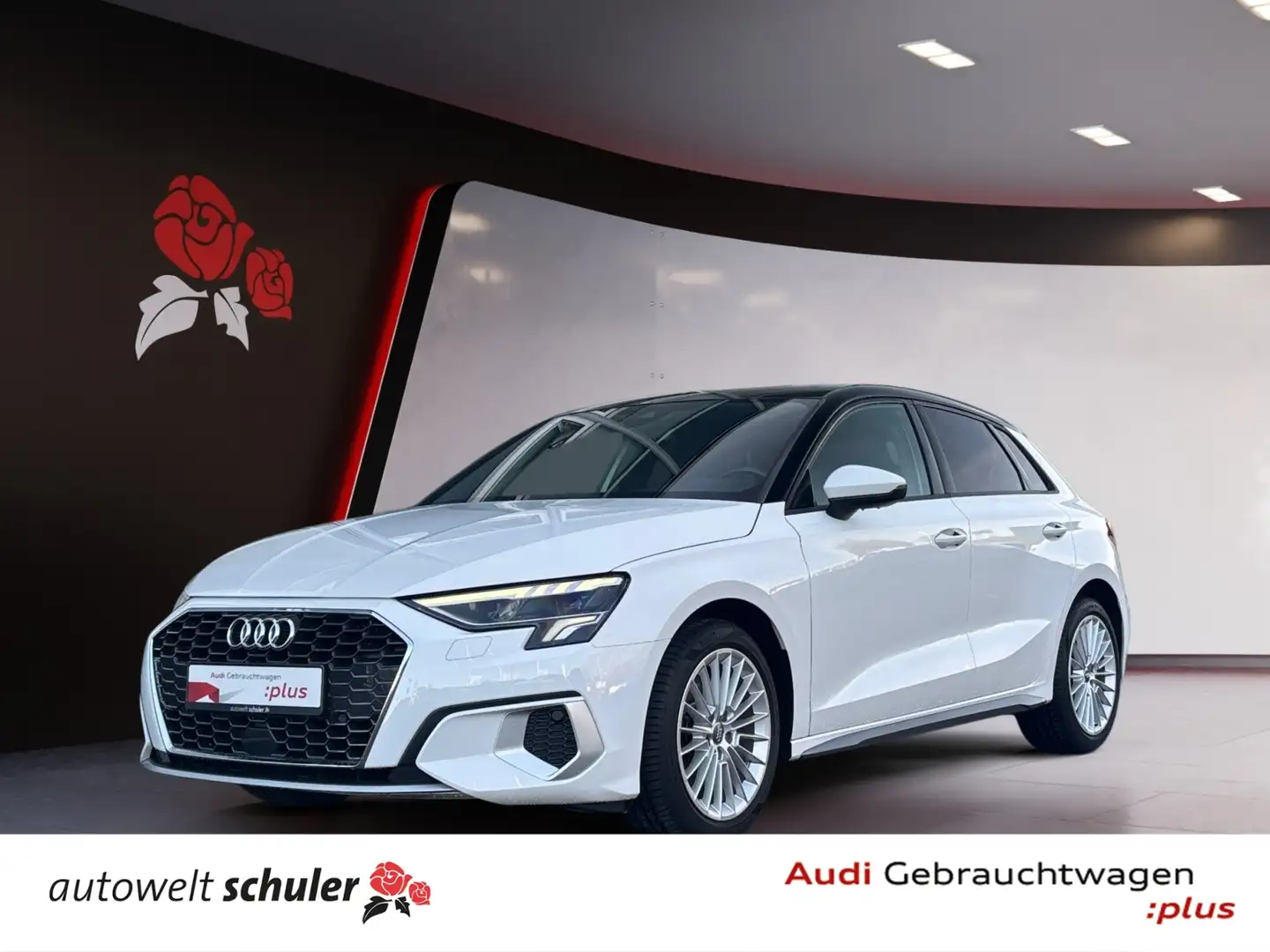Audi A3 Sportback 35 1.5 TFSI adv. CarPlay LED DAB GRA SH Weiß - 1