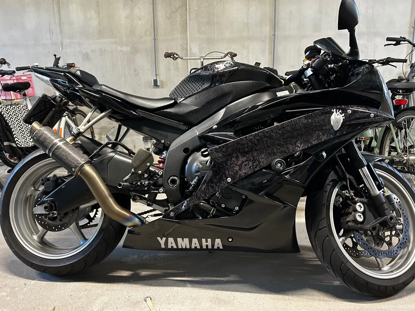 Yamaha YZF-R6 Yamaha R6 2006 Zwart - 1