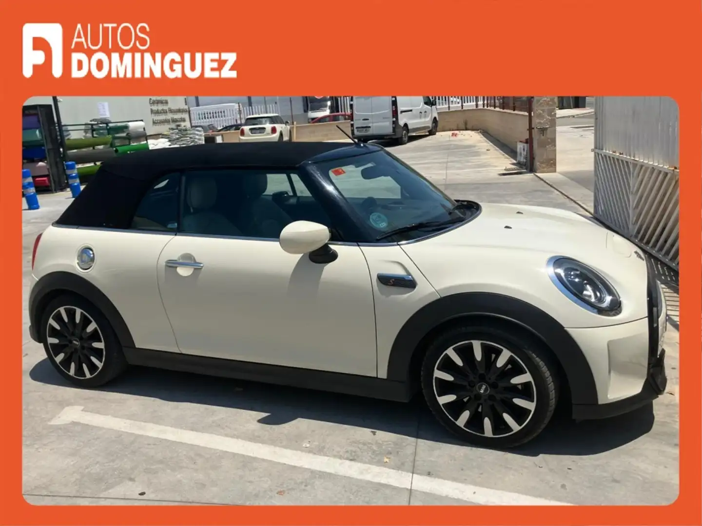 MINI Cooper S Cabrio Aut. Blanco - 1