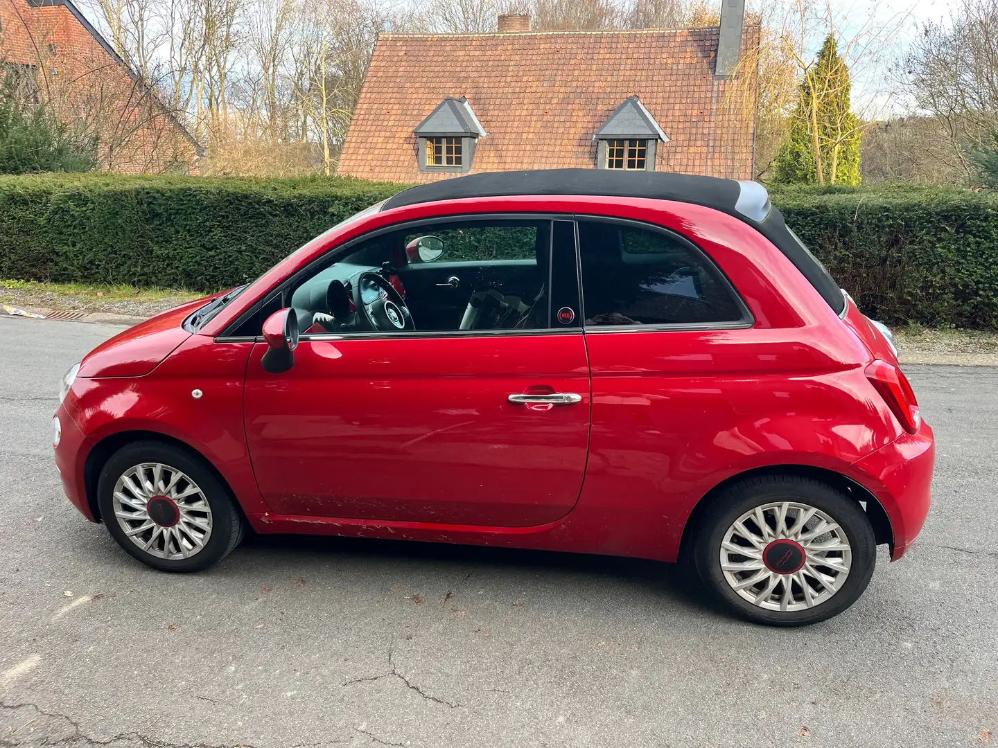Fiat 500C 500C 1.0i MHEV Red Rouge - 2