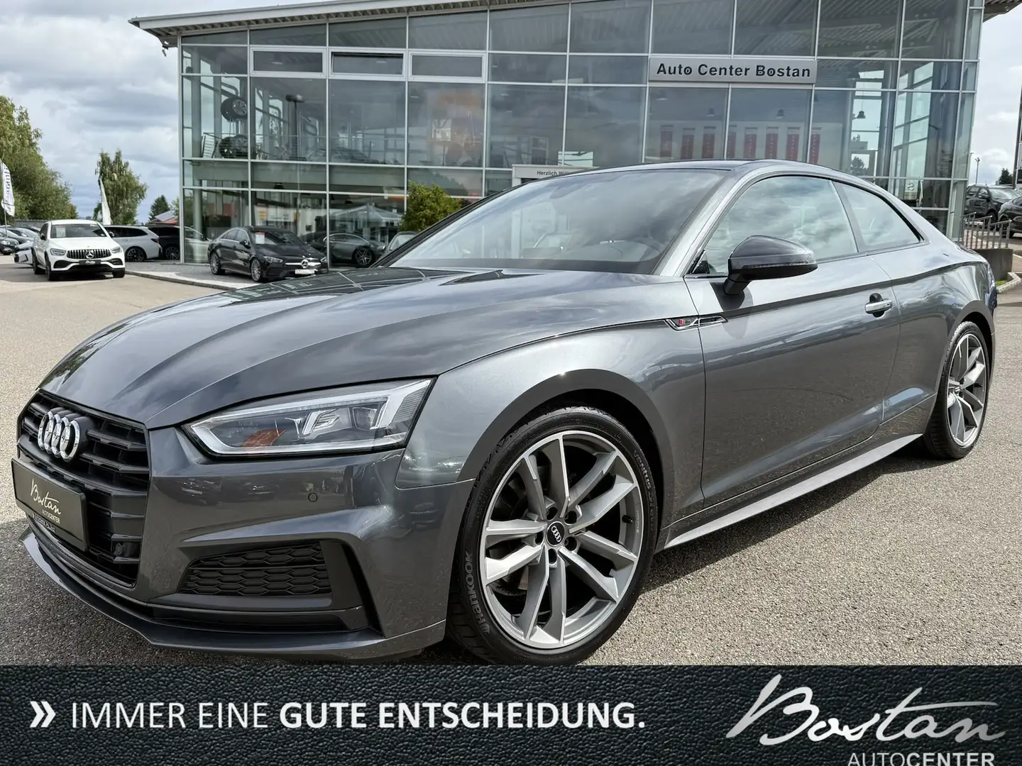 Audi A5 2.0 TFSI S-LINE/VIRTUAL TACHO/CARBON/NAVI/LED Grau - 1