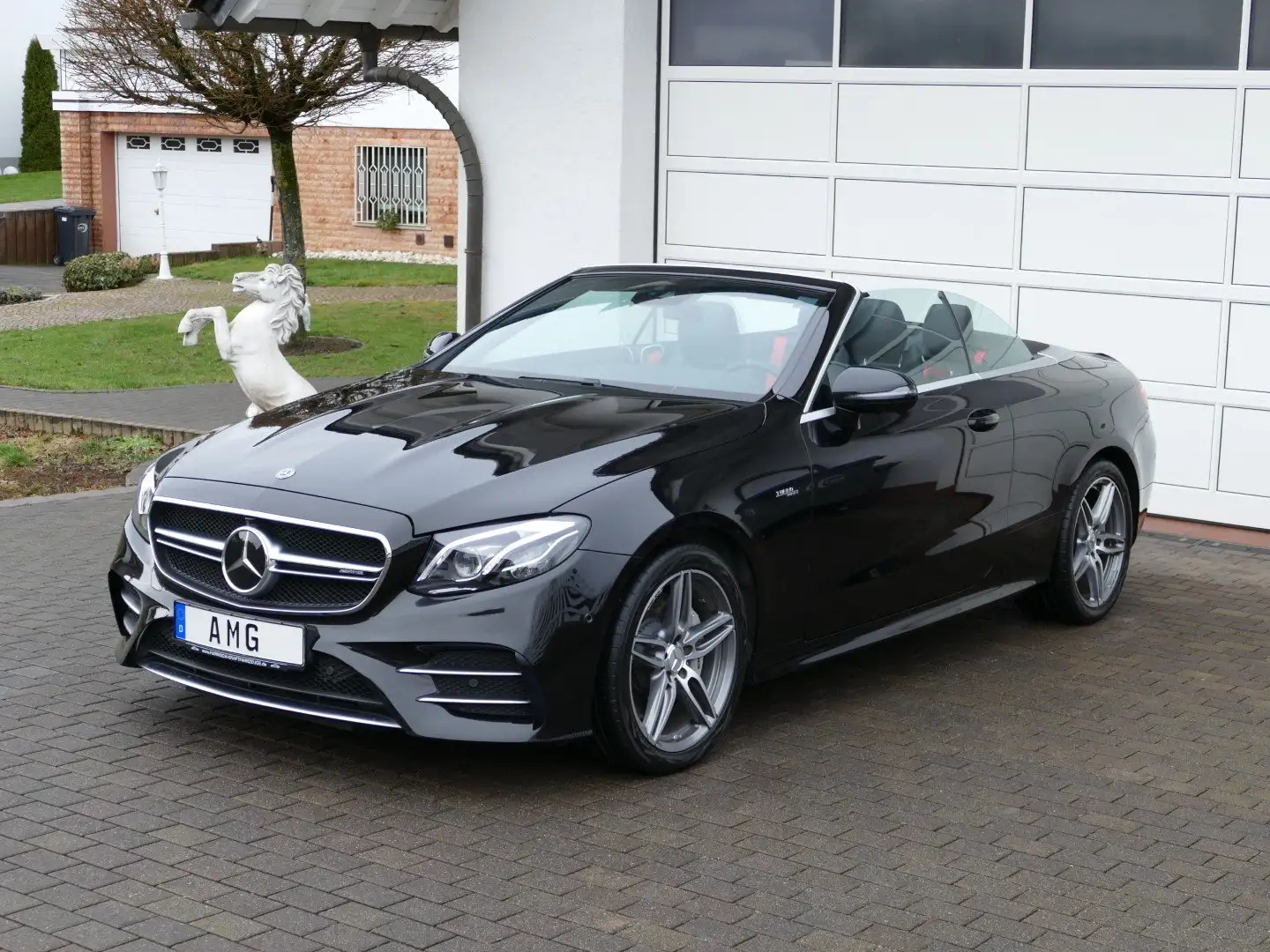 Mercedes-Benz E 53 AMG 4Matic Cabrio * Sitzlüftung+Distronic Noir - 1