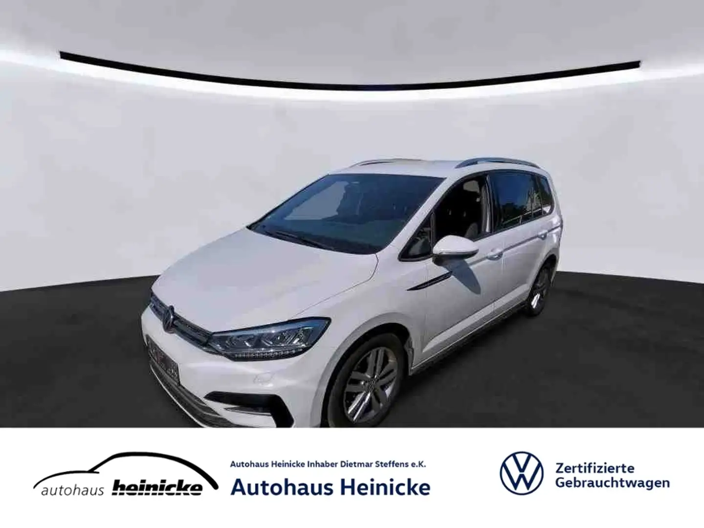 Volkswagen Touran COMFORTLINE 1.5 TSI DSG NAVI LED R-LINE AHK ACC u Weiß - 1