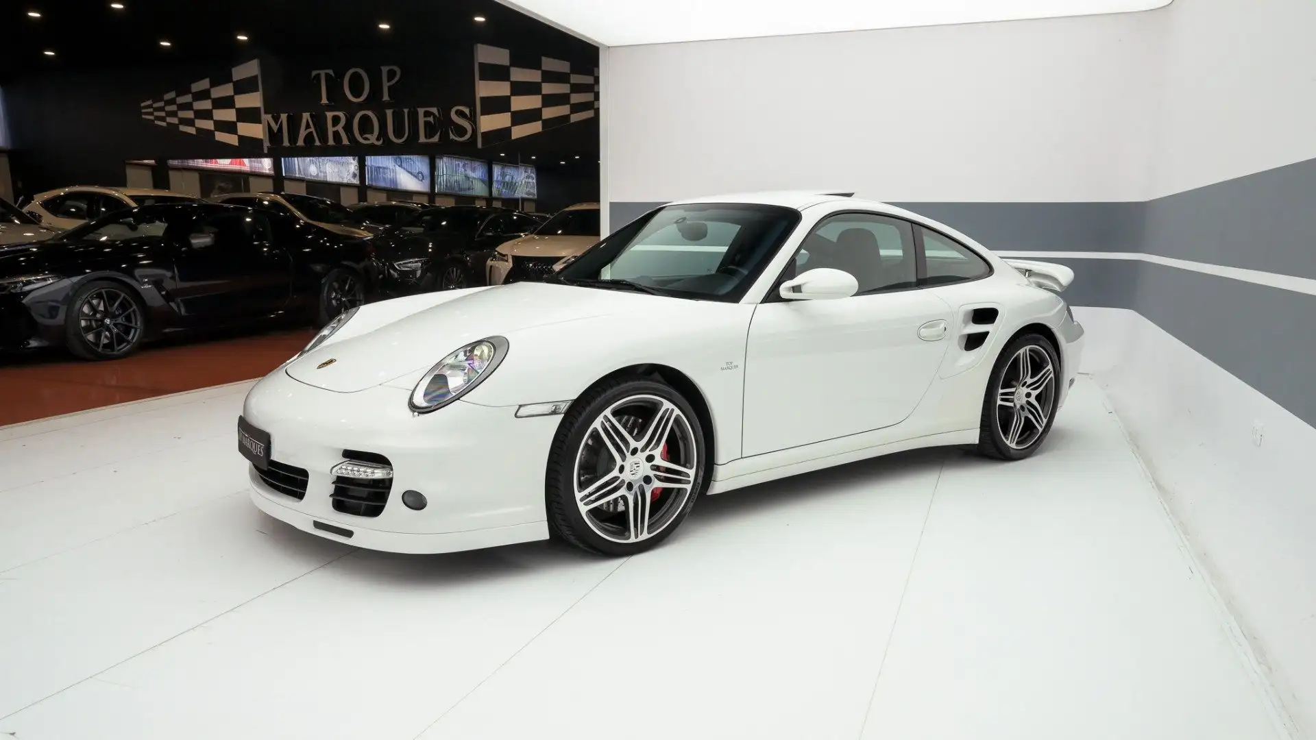 Porsche 911 Turbo Coupé Weiß - 1