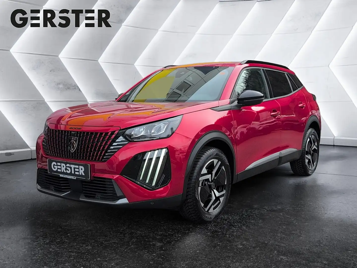 Peugeot 2008 PureTech 130 S&S Allure EAT8 Rot - 1