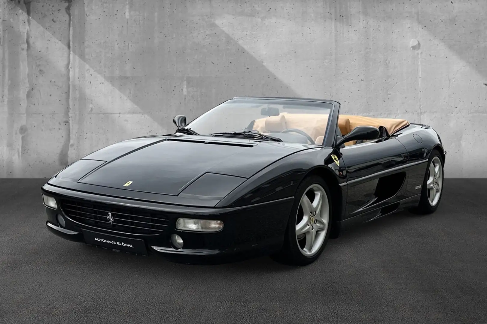 Ferrari F355 F1 Spider*Dt.Auto*Top Historie Schwarz - 1