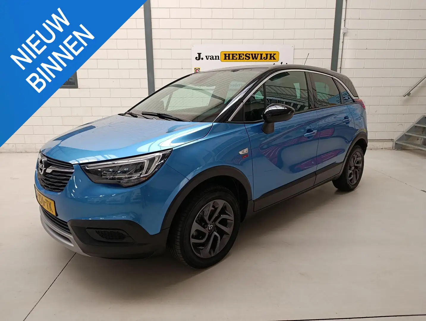 Opel Crossland X 1.2 Turbo Edition 2020 Pdc | Lmv | Cv op afstand | Blauw - 1