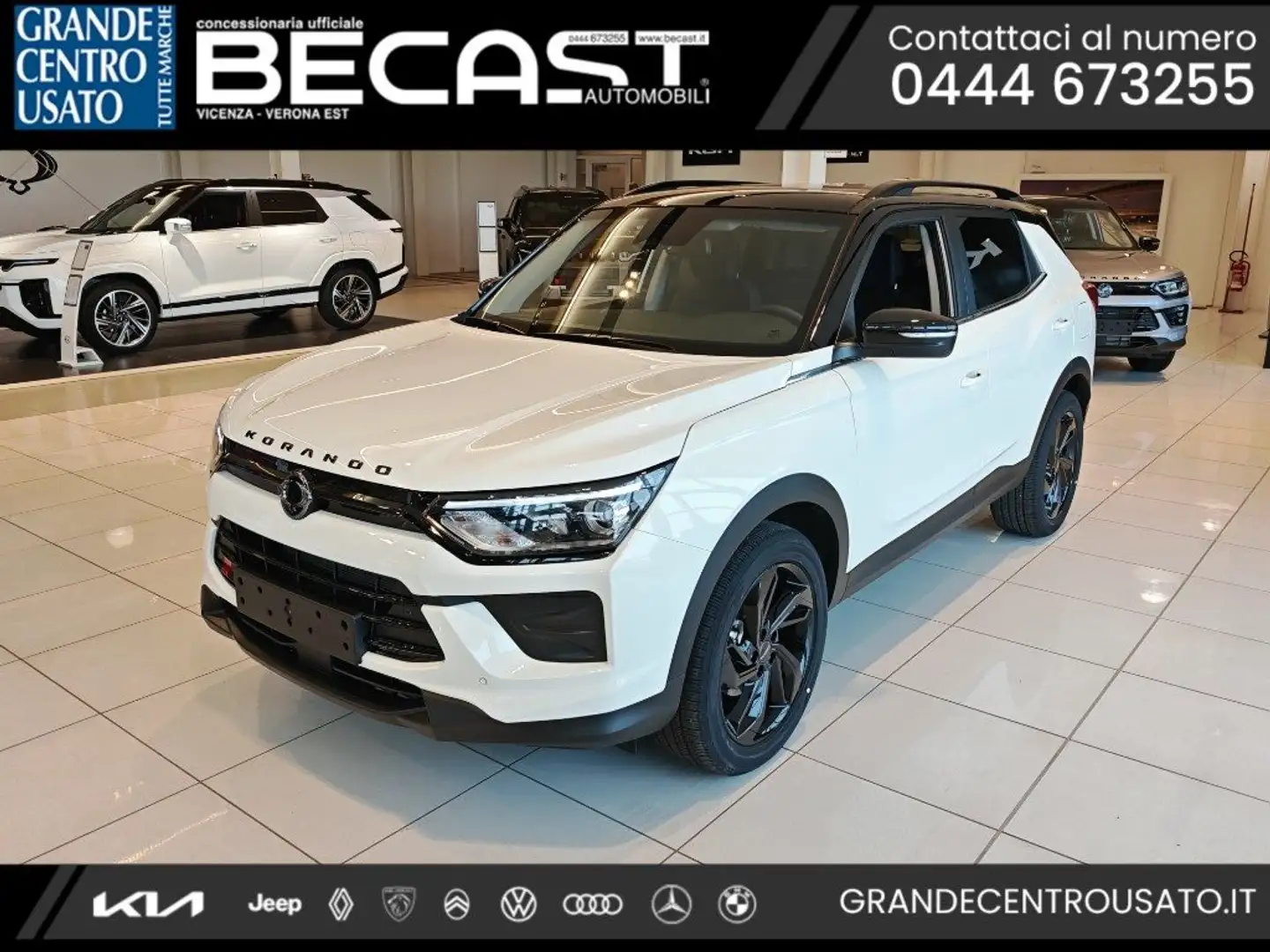 KGM Korando 1.5 GDI-Turbo 2WD Black Edition - PROMO FIN Bianco - 1