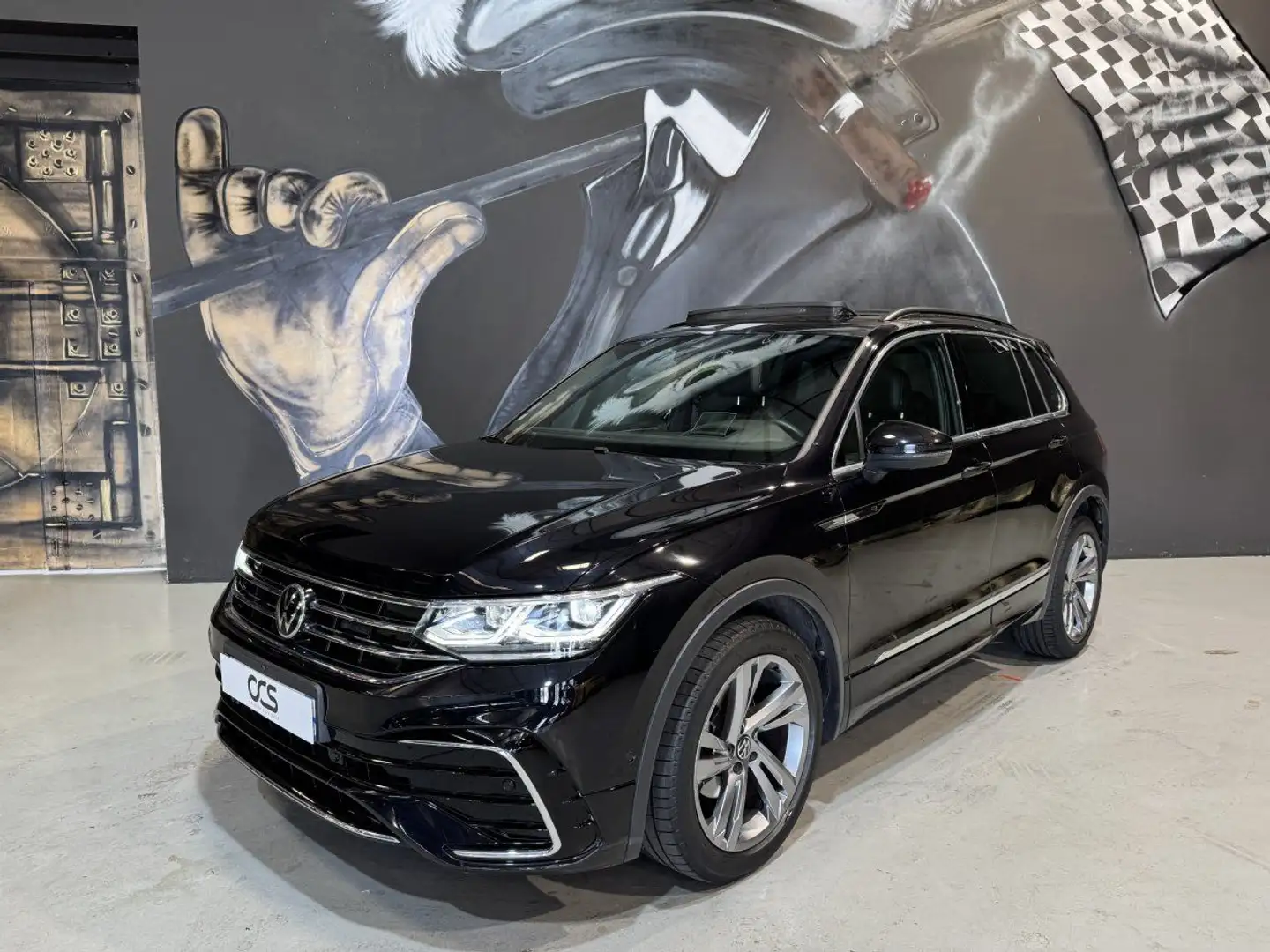 Volkswagen Tiguan (2) 1.5 TSI 150 DSG7 R-Line Exclusive Affichage tête haute Noir - 2