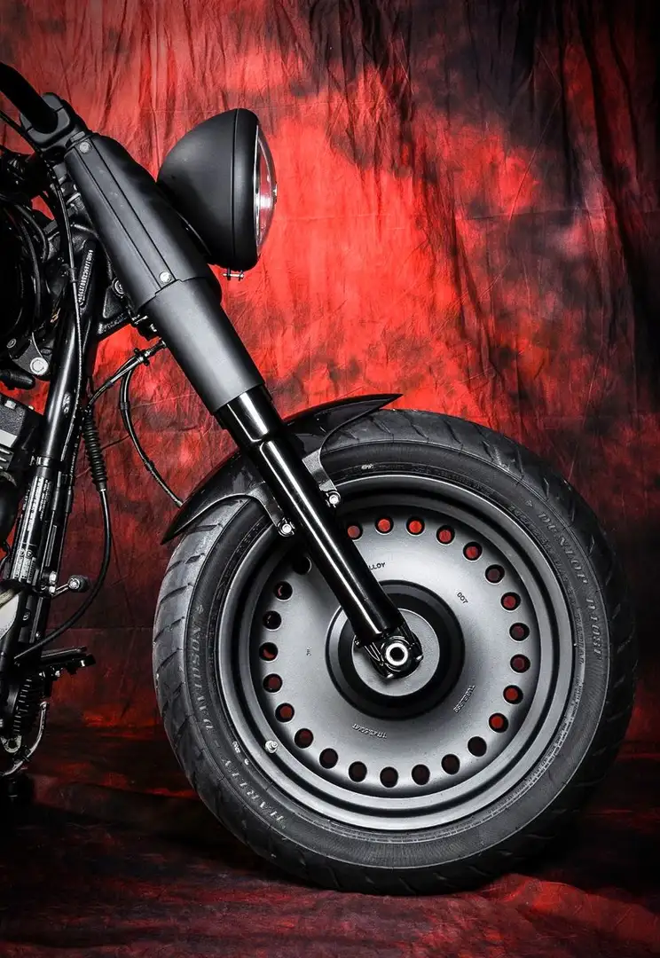 Harley-Davidson Fat Boy S-Umbau - KessTech oder Jekill & Hyde Zwart - 2