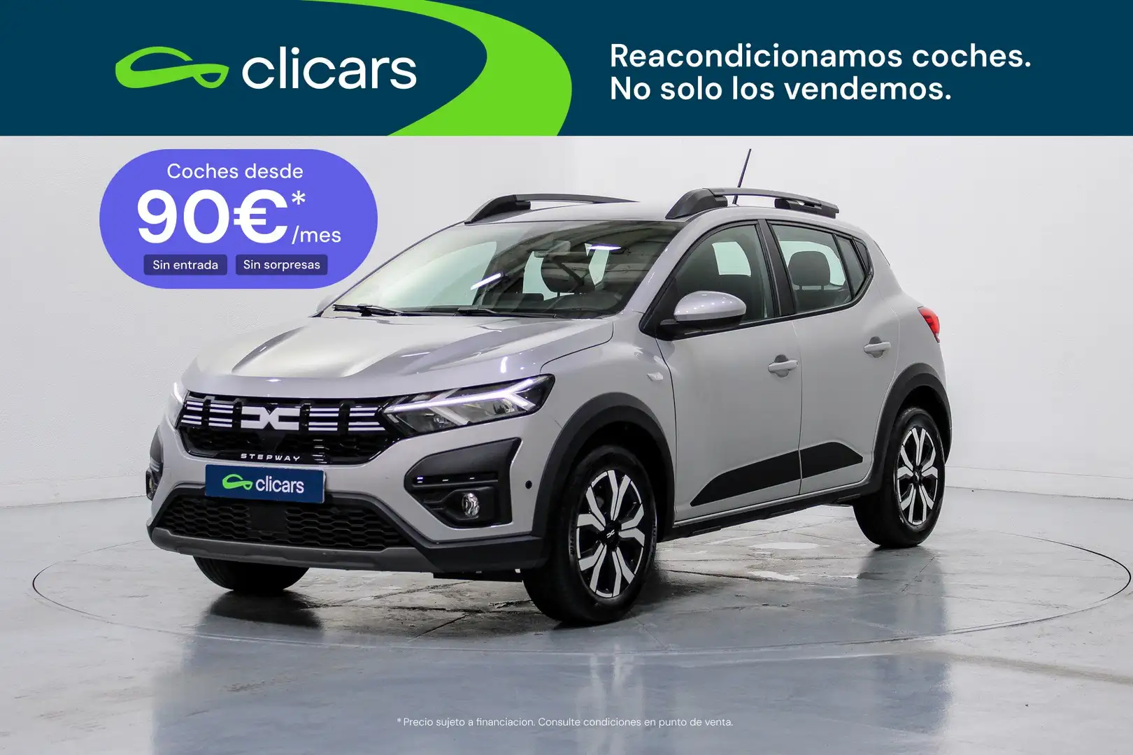 Dacia Sandero Stepway ECO-G Expresion 74kW Gris - 1