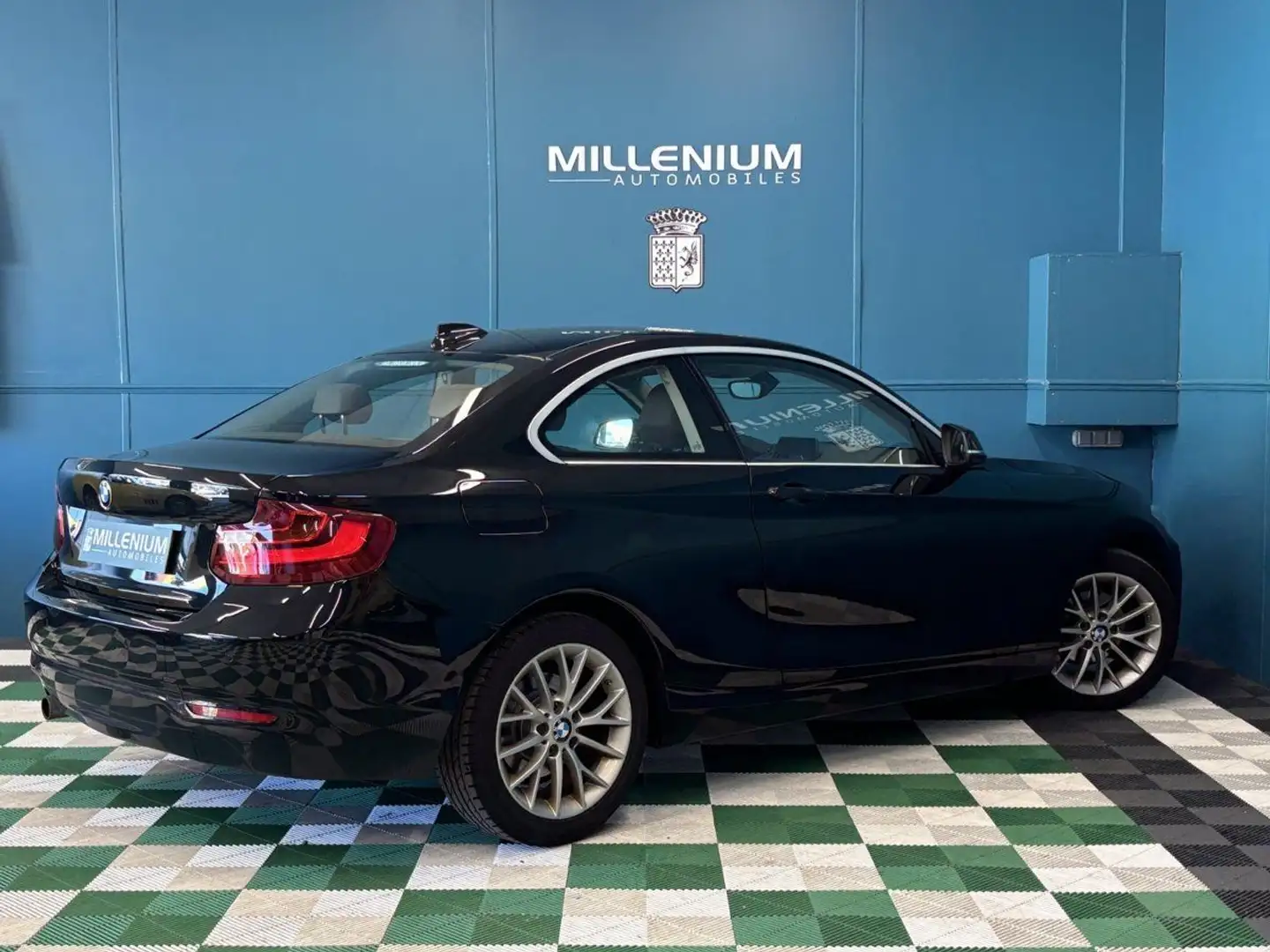 BMW 218 SERIE COUPE (F22) 218D 143CH LOUNGE Noir - 2