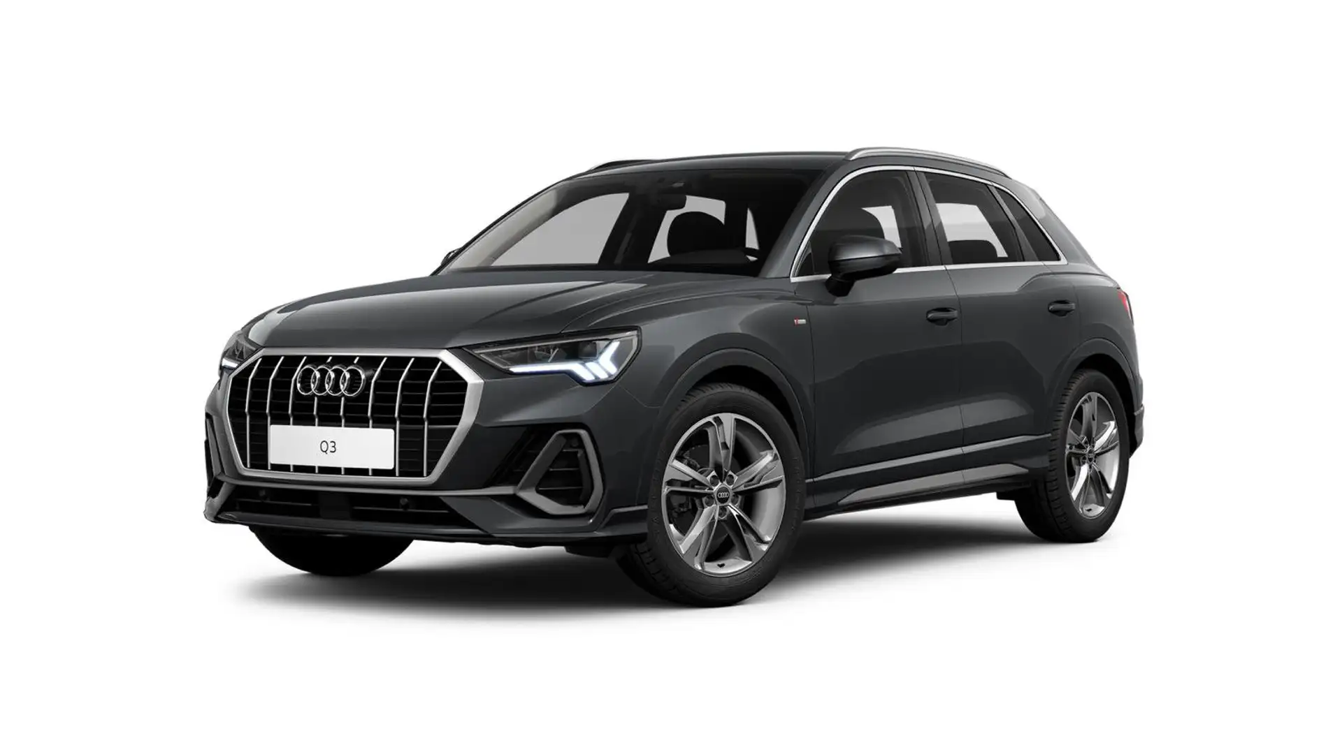 Audi Q3 35 TDI S tronic S line edition Gris - 1