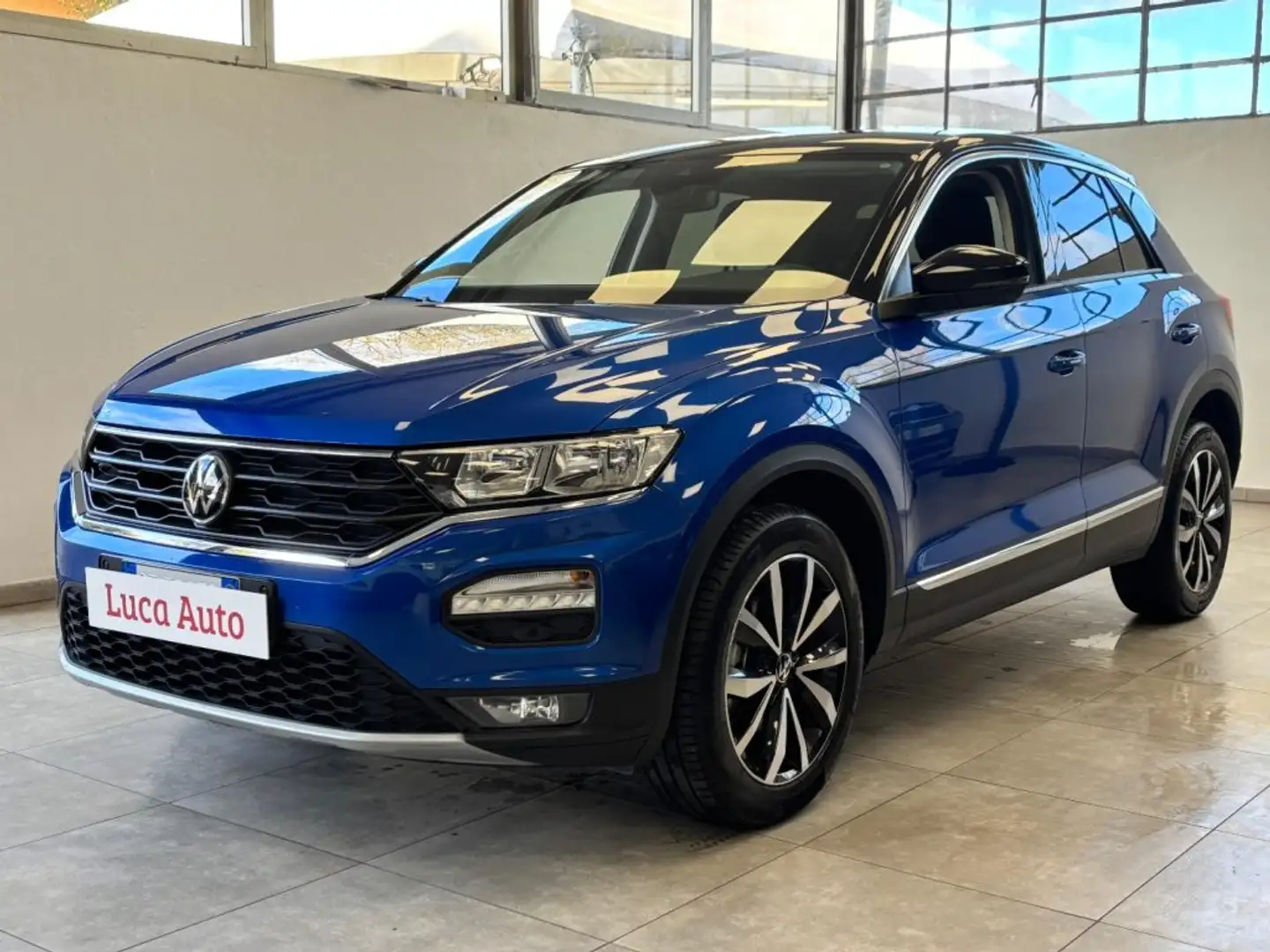 Volkswagen T-Roc 1.0 TSI 110CV *UNICO PROP.*BICOLOR*BIZONA* Bleu - 2