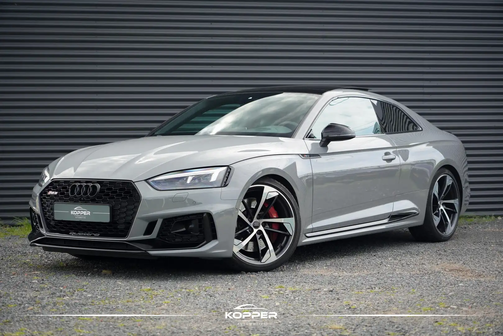 Audi RS5 Coupé 2.9 TFSI A5 quattro / Miltek / Pano / ACC Šedá - 1