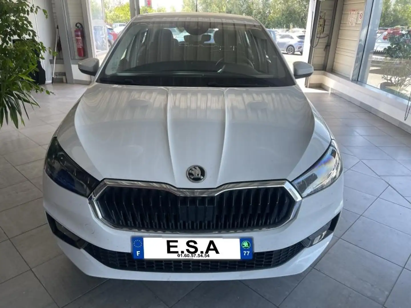 Skoda Fabia 1.0 MPI 65ch Ambition Blanc - 2