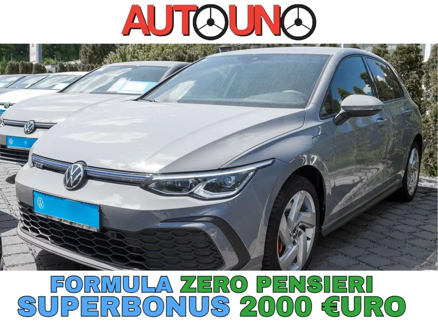 Volkswagen Golf GTE 1.4 GTE DSG Plug-In Hybrid Gris - 1