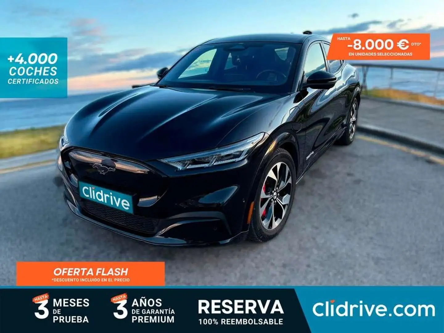 Ford Mustang Mach-E 198kW Batería 75.7Kwh Negro - 1