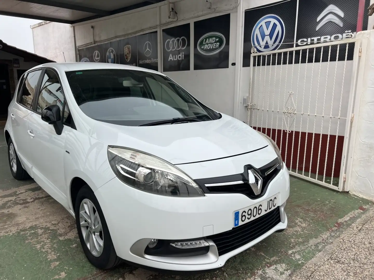 Renault Scenic Grand 1.5dCi Limited EDC 7pl. Blanc - 1