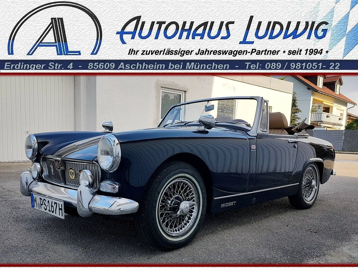 MG Midget MG Midget MK III Roadster Blau - 1
