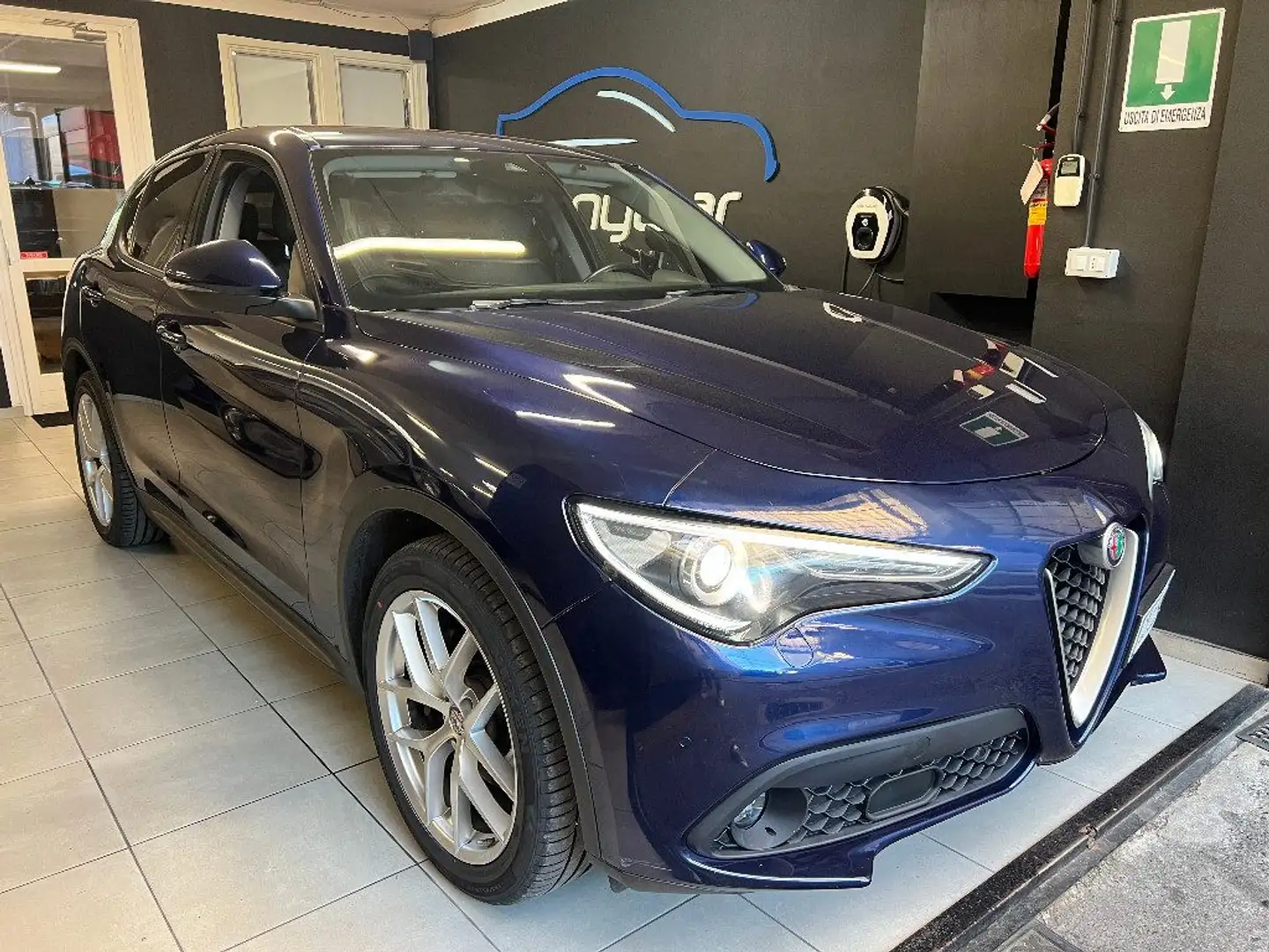 Alfa Romeo Stelvio 2.2 Turbodiesel 190 CV AT8 RWD Executive Blu/Azzurro - 1