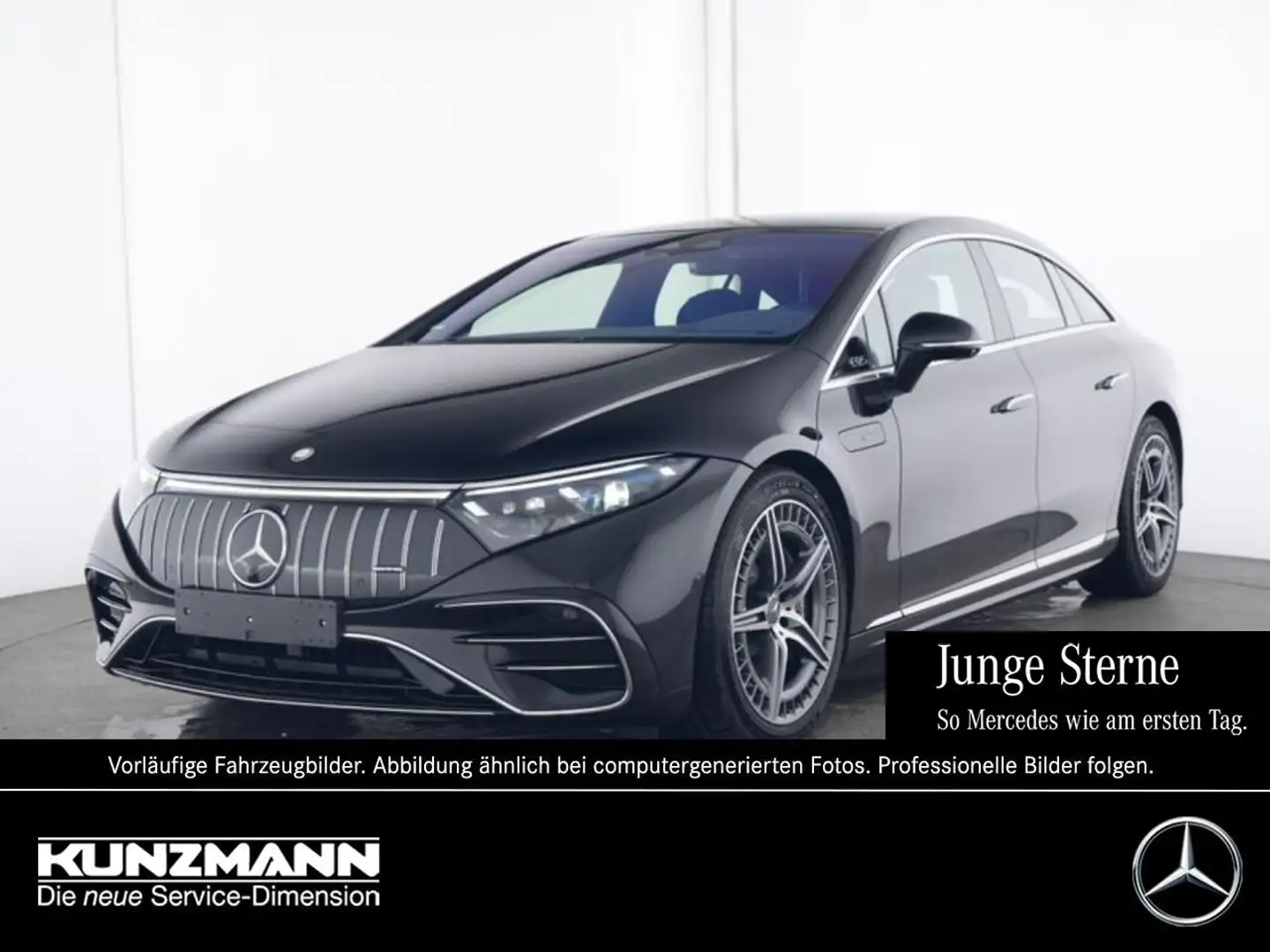 Mercedes-Benz EQS 53 AMG 4M+ Panorama 360° NP 195.386 Sitzklima Noir - 1